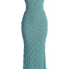 JLUXLABEL Aqua Gabriela Knit Maxi Dress