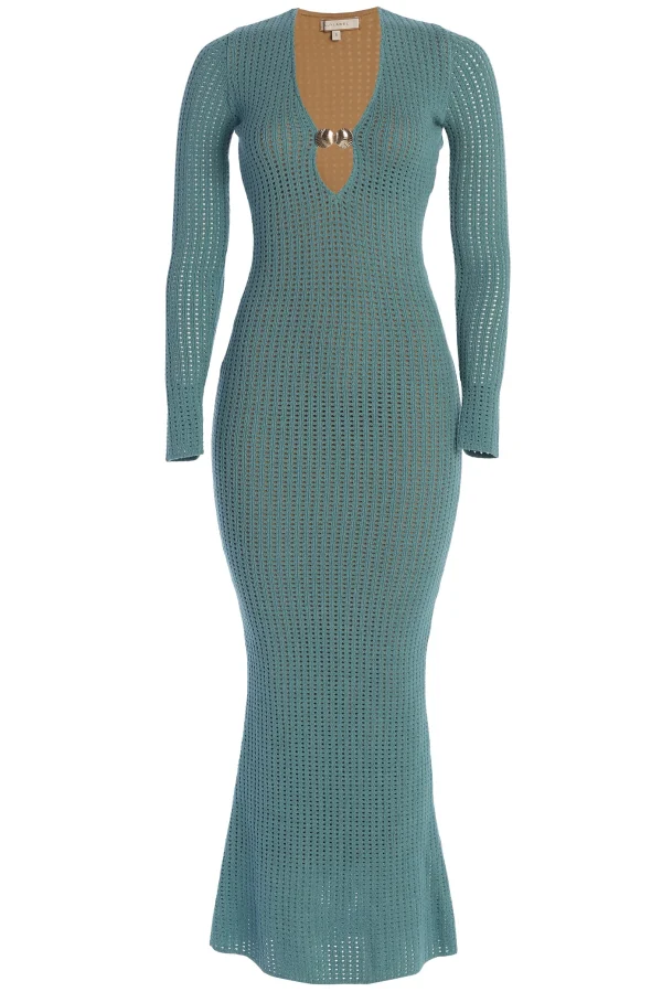 JLUXLABEL Aqua Sol Sweater Knit Dress