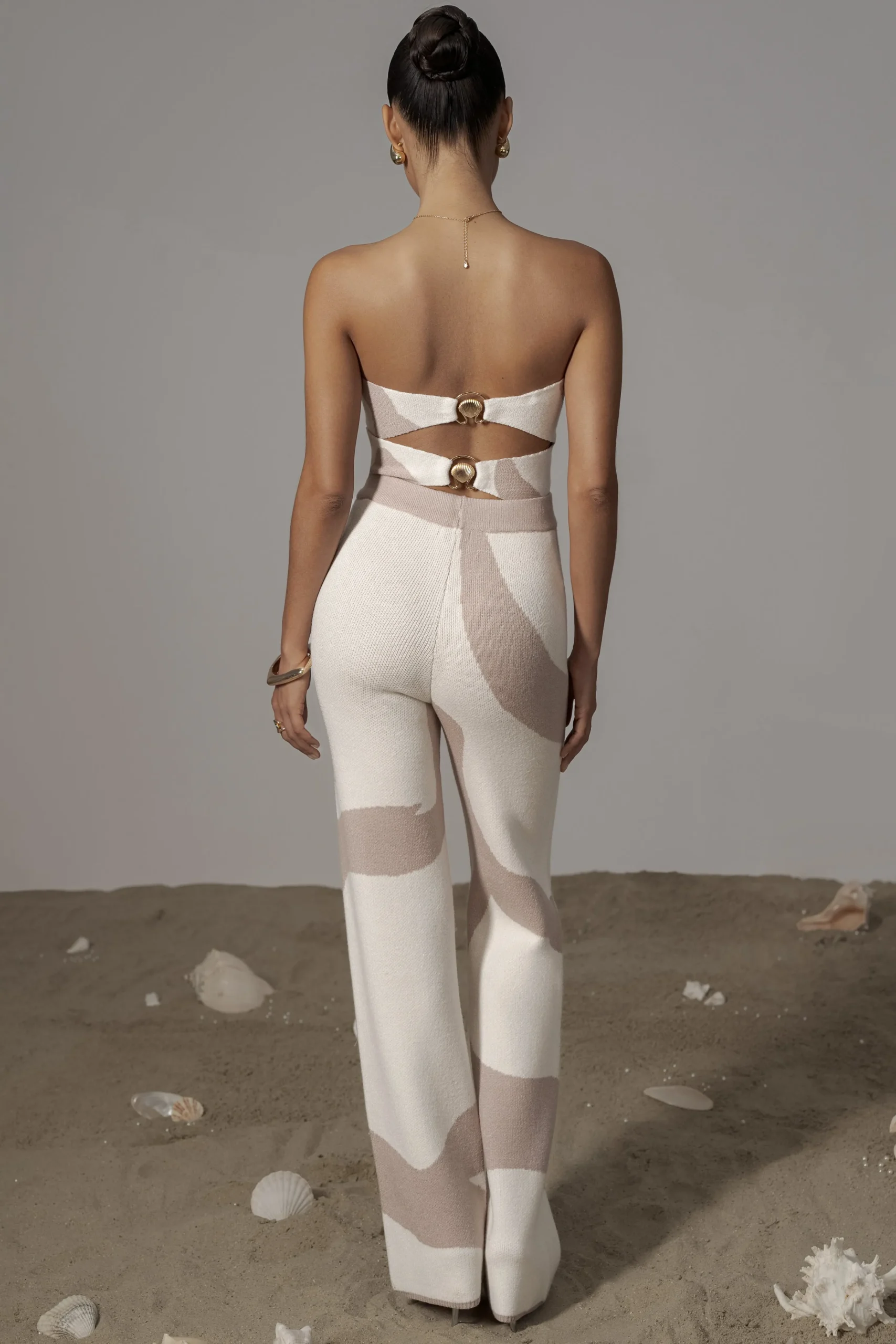 beige_abstract_tiarra_pan_13.webp JLUXLABEL Beige Abstract Tiarra Pants