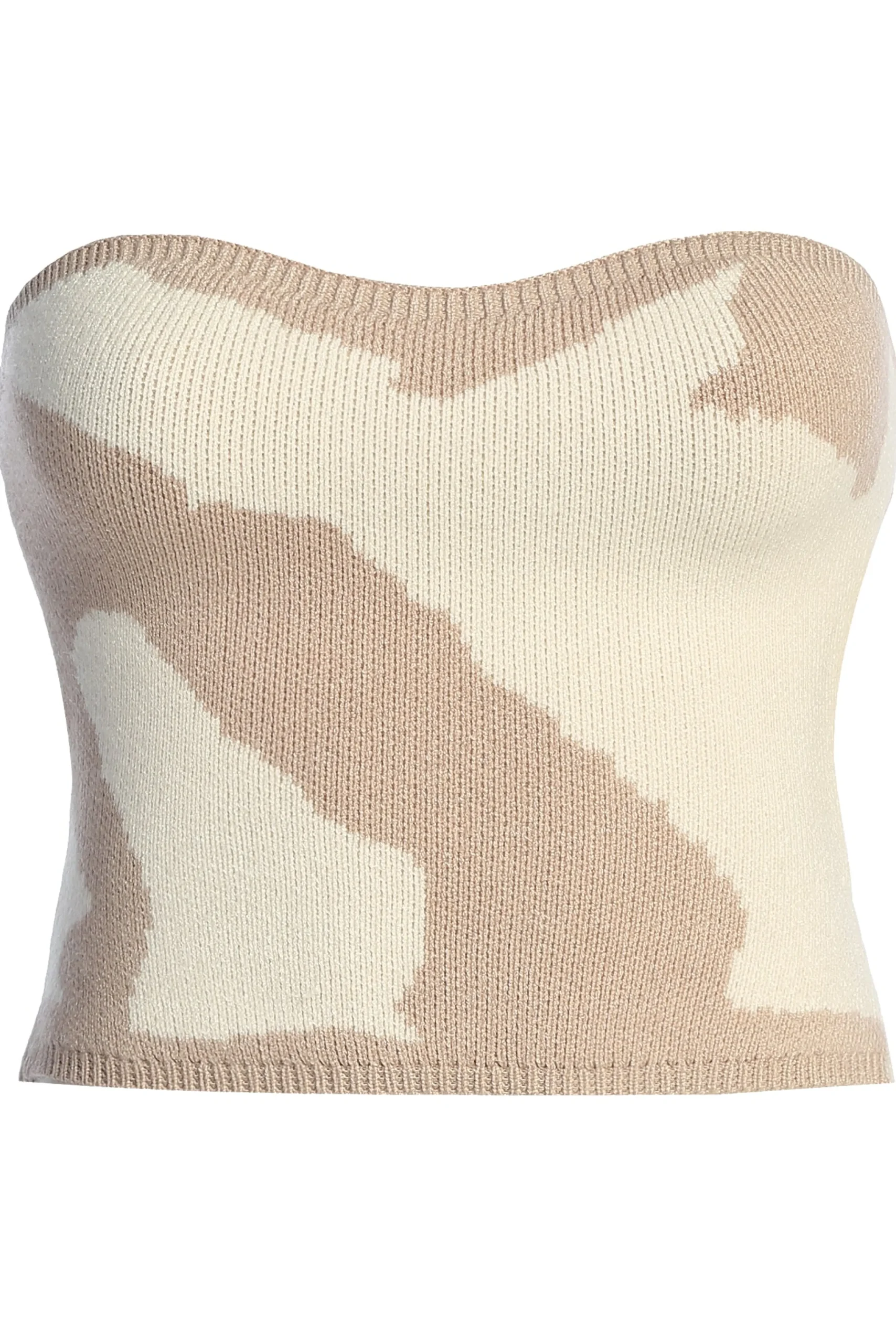 beige_abstract_tropic_oas_1.webp JLUXLABEL Beige Abstract Tropic Oasis Top