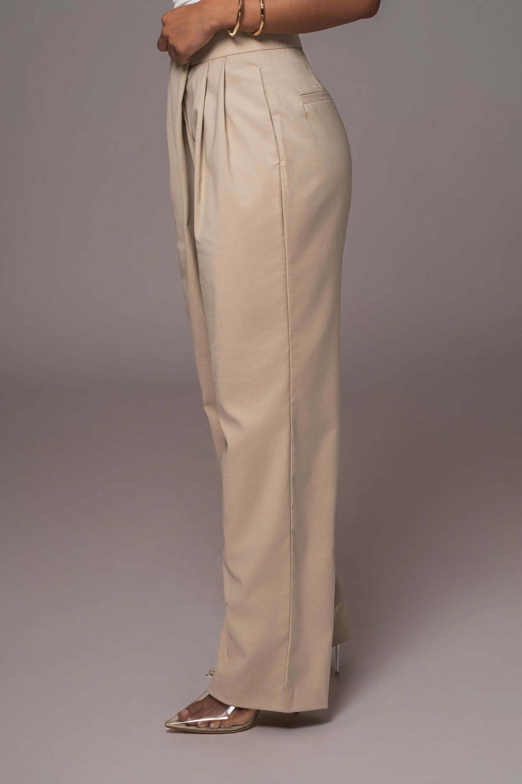 beige_asymmetrical_draped_7.webp JLUXLABEL Beige Asymmetrical Draped Trousers