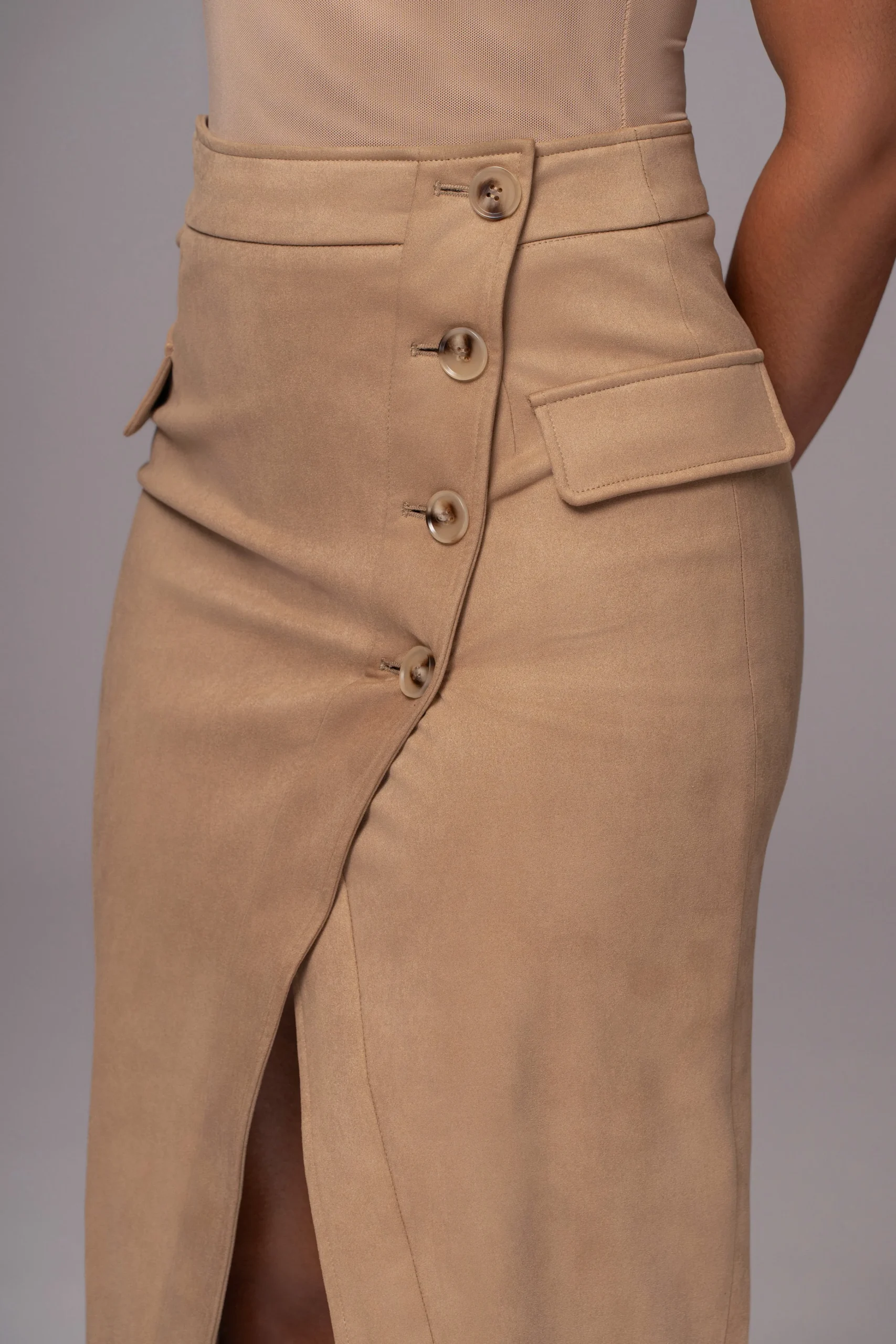 beige_audrey_suede_midi_s_7.webp JLUXLABEL Beige Audrey Suede Midi Skirt