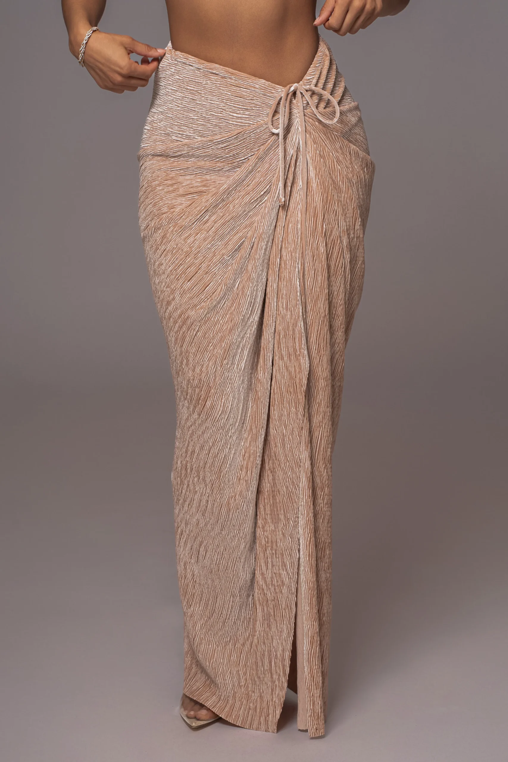 beige_chosen_one_velvet_s_2.webp JLUXLABEL Beige Chosen One Velvet Skirt Set
