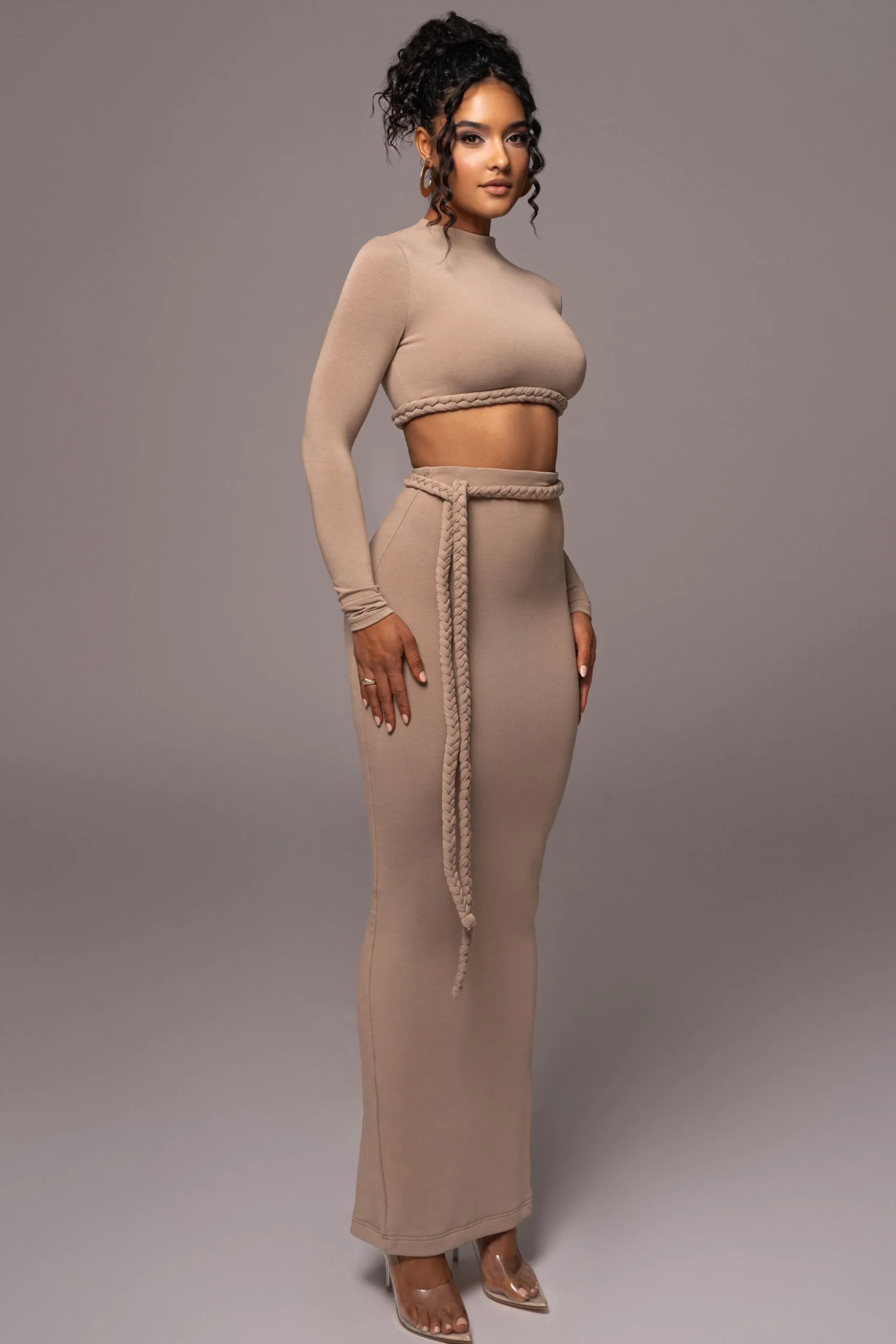 beige_city_love_twopiece__5.webp JLUXLABEL Beige City Love Two-Piece Skirt Set