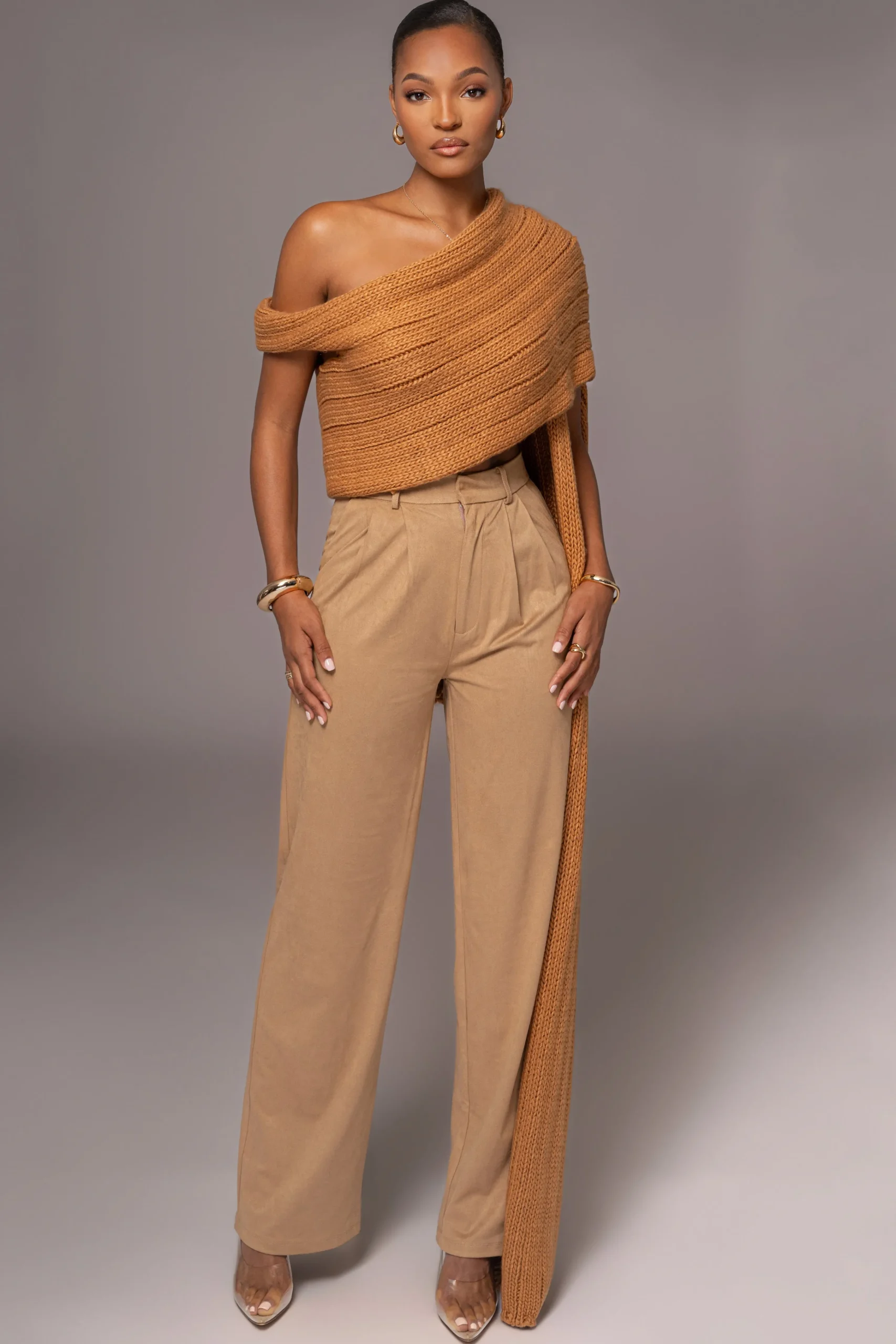 beige_classic_high_rise_t_7.webp JLUXLABEL Beige Classic High Rise Trousers