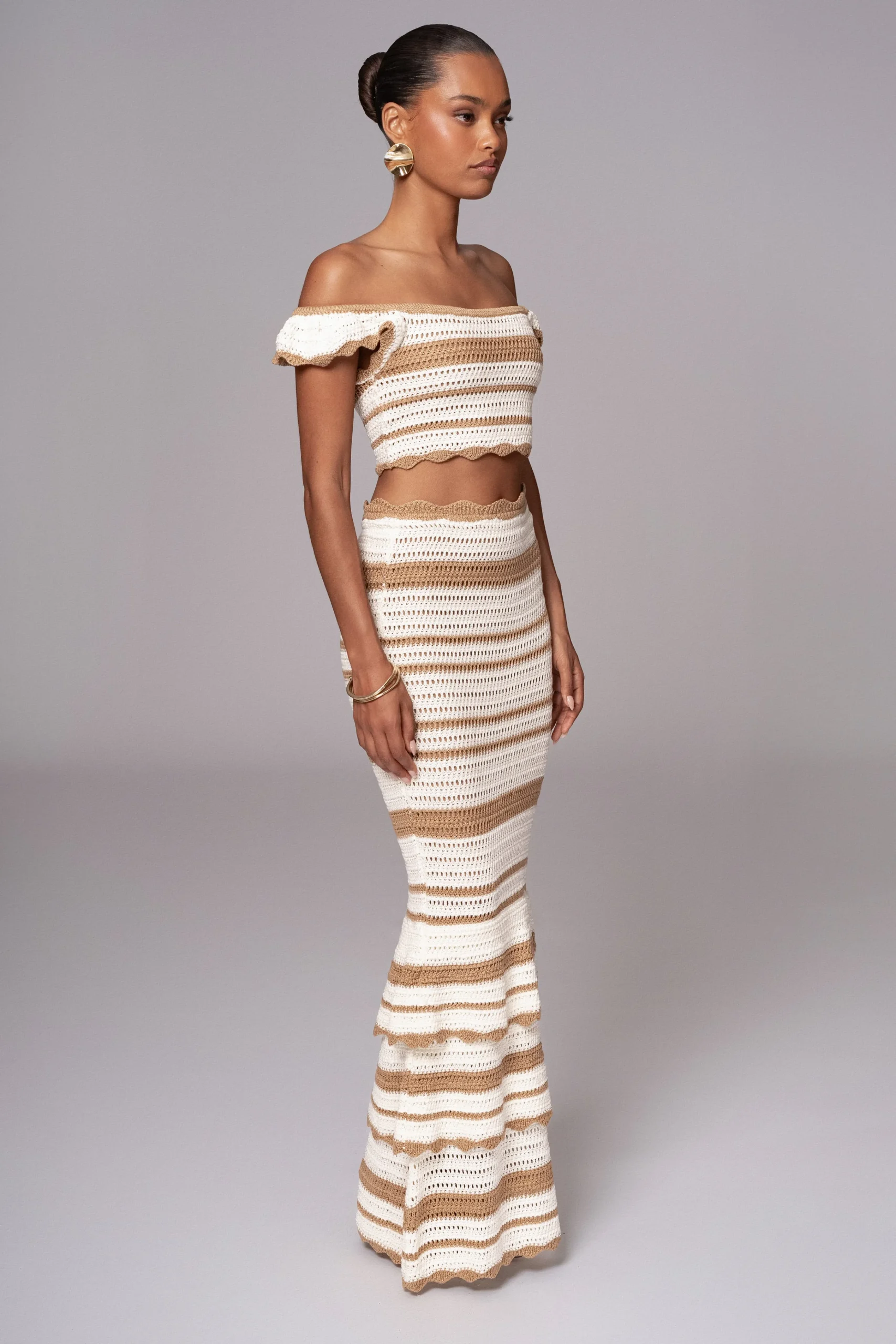 beige_corazon_ruffle_skir_7.webp JLUXLABEL Beige Corazon Ruffle Skirt Set