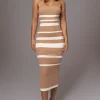 JLUXLABEL Beige Dannia Maxi Dress