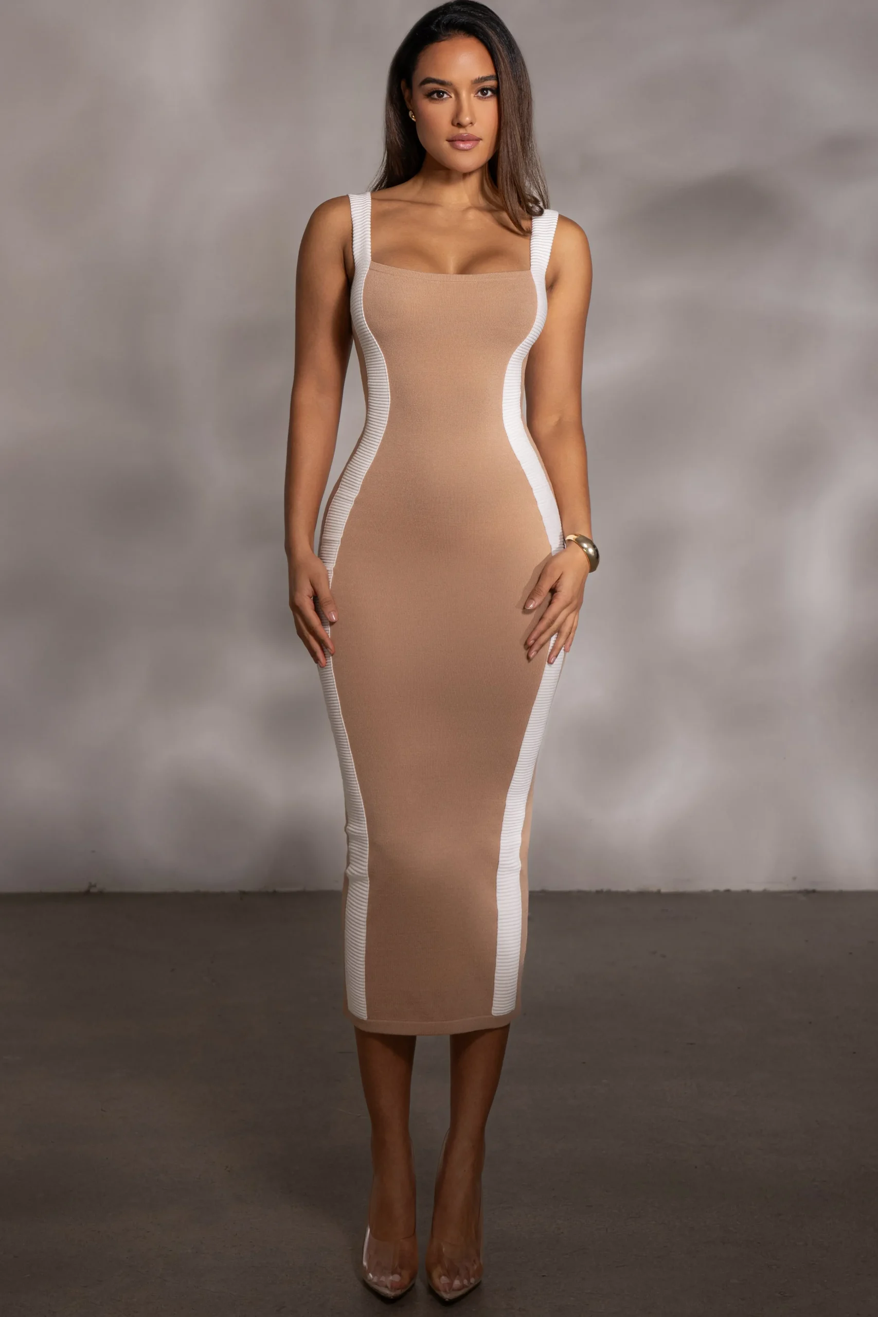 beige_donna_knit_midi_dre_3.webp JLUXLABEL Beige Donna Knit Midi Dress