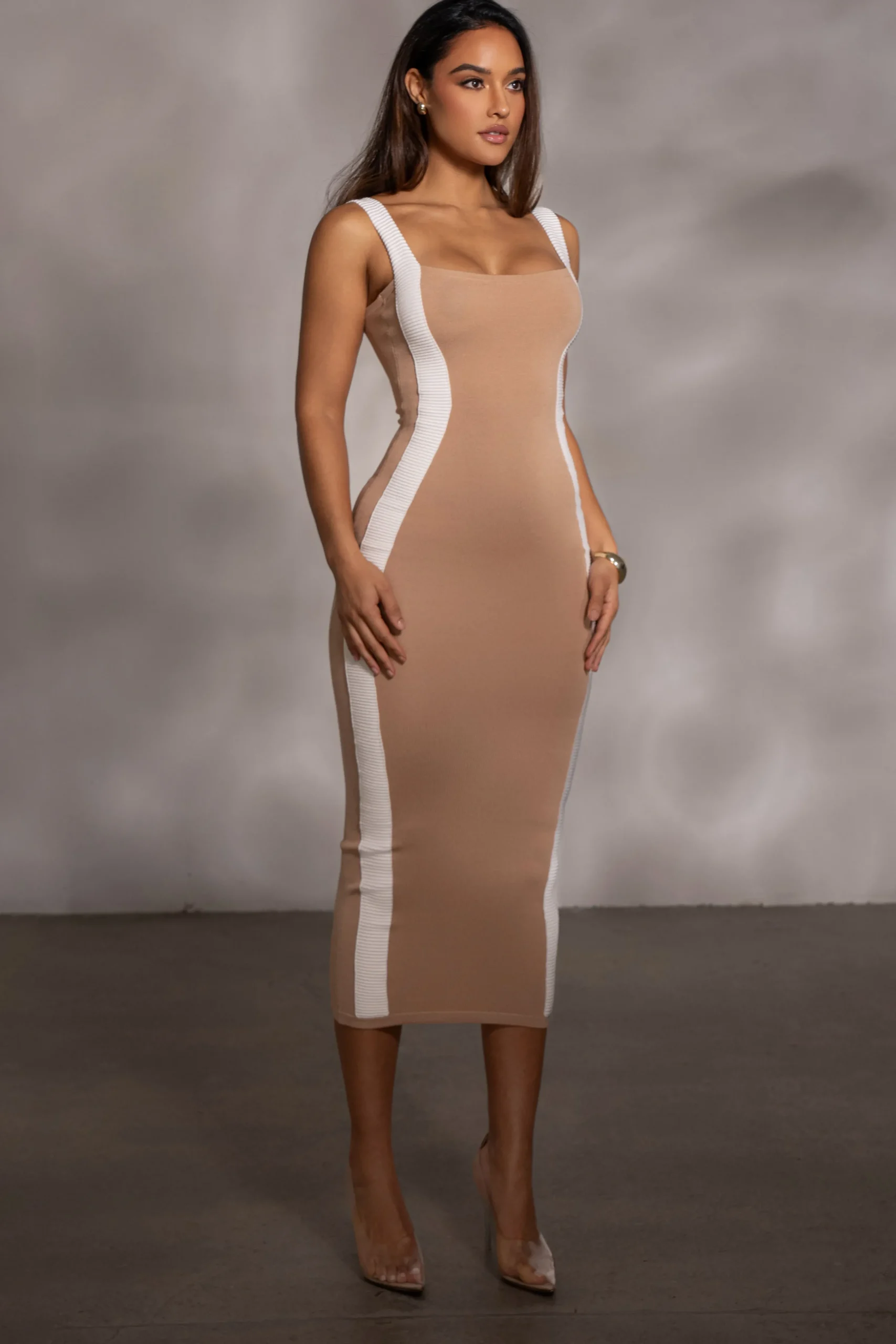 beige_donna_knit_midi_dre_6.webp JLUXLABEL Beige Donna Knit Midi Dress