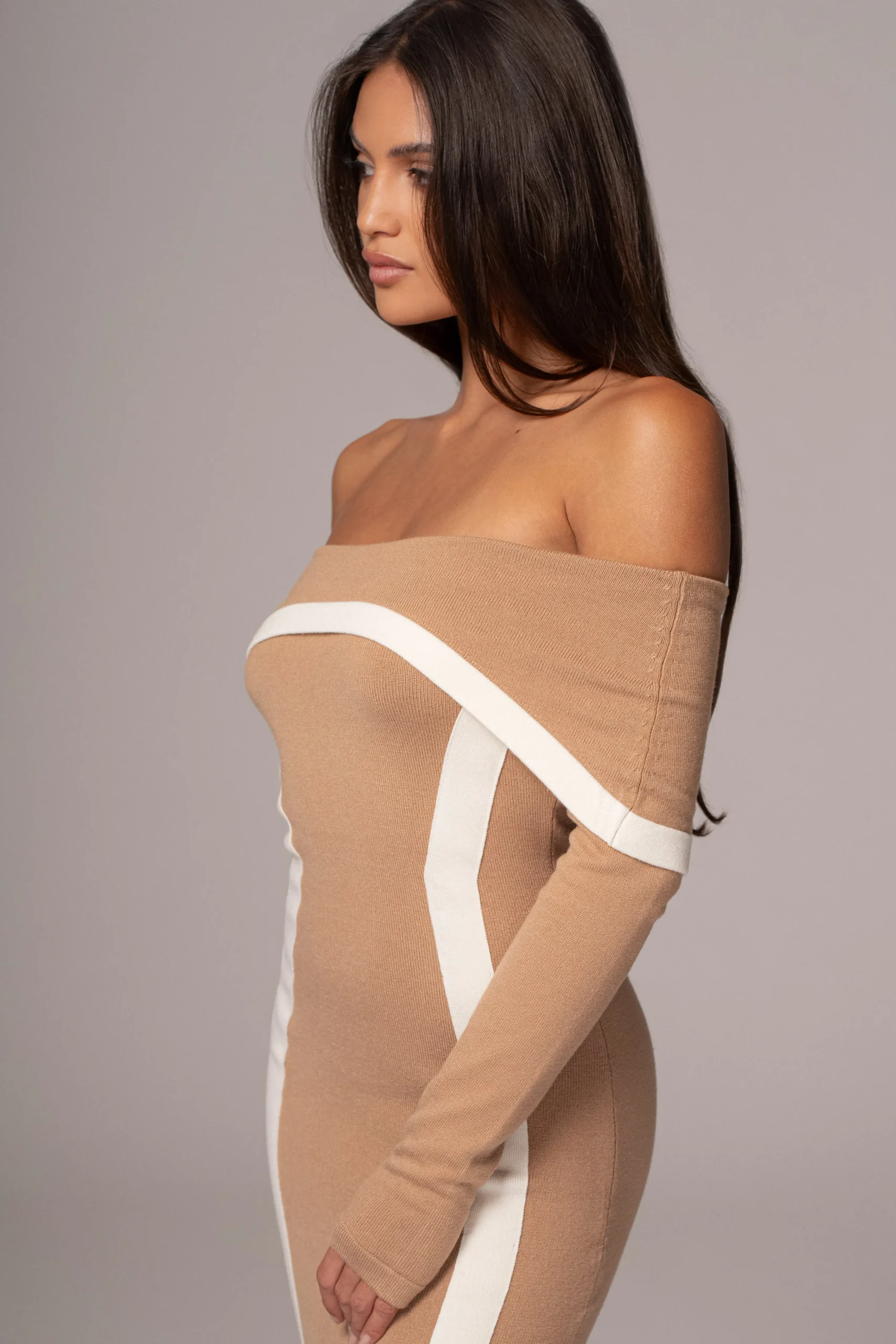 beige_janet_off_shoulder__2.webp JLUXLABEL Beige Janet Off Shoulder Maxi Dress
