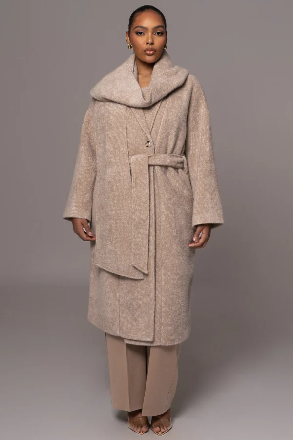 JLUXLABEL Beige Jonah Coat