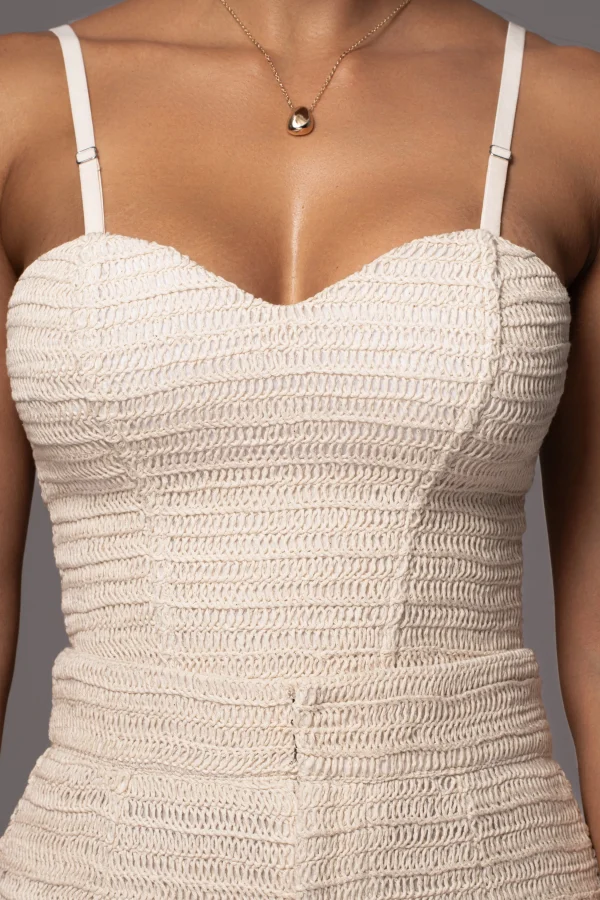 JLUXLABEL Beige Lila Bustier