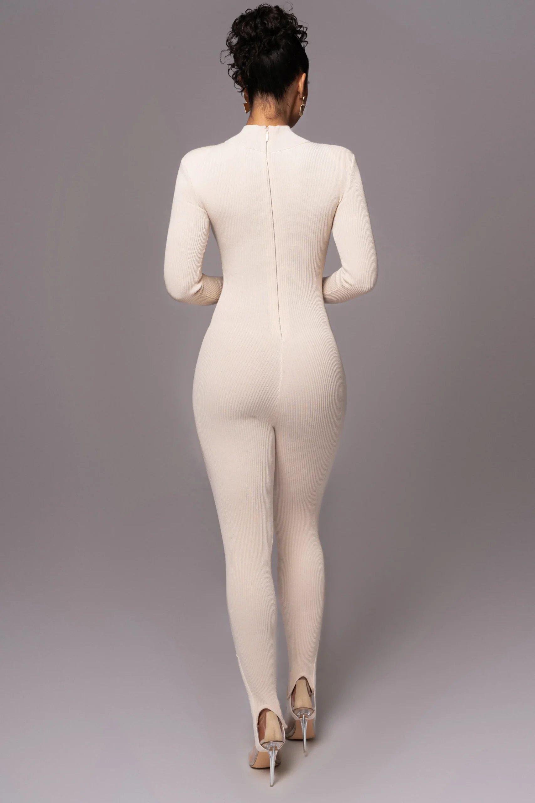 beige_minna_mock_neck_jum_1.webp JLUXLABEL Beige Minna Mock Neck Jumpsuit