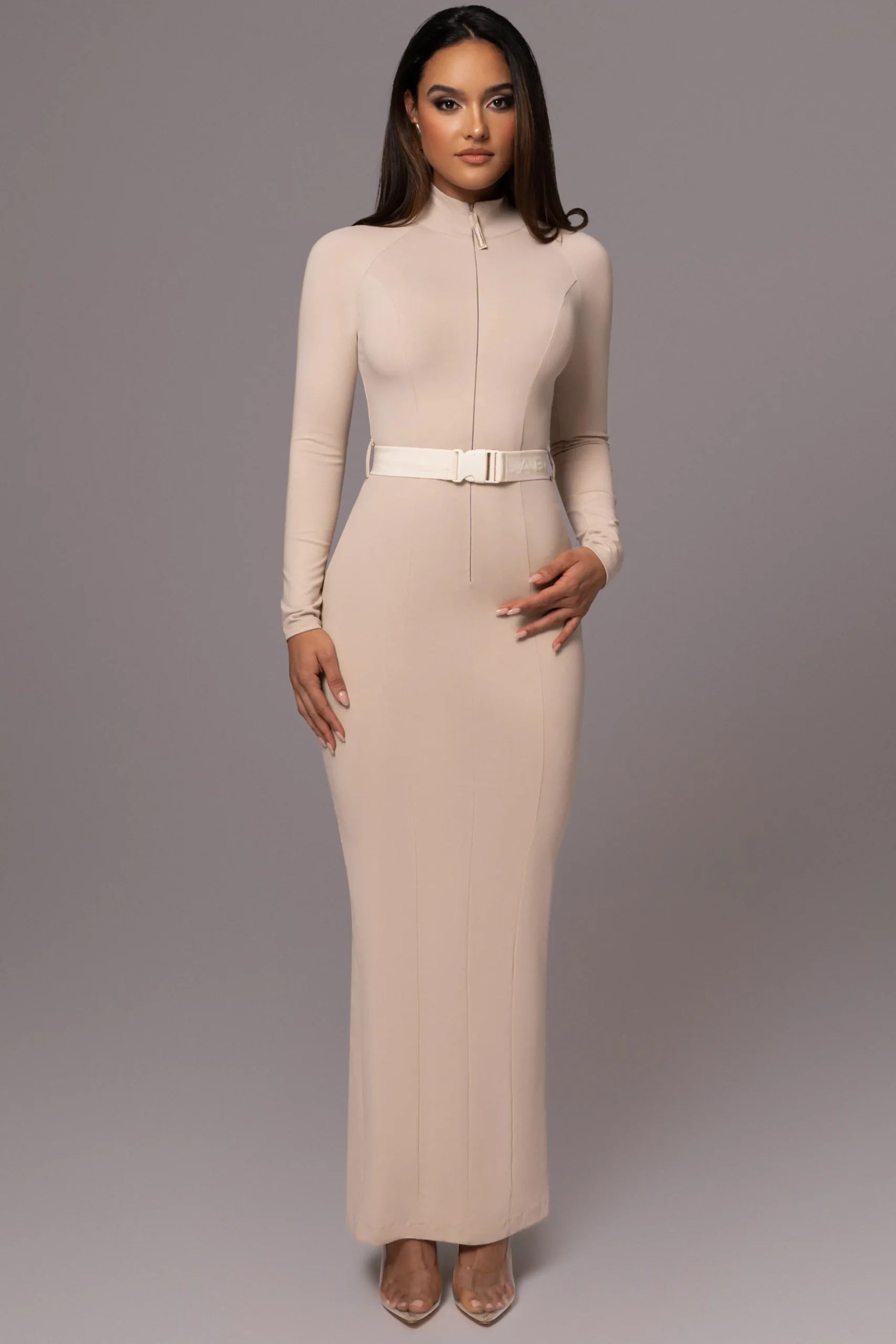 beige_movement_mock_maxi__2.webp JLUXLABEL Beige Movement Mock Maxi Dress