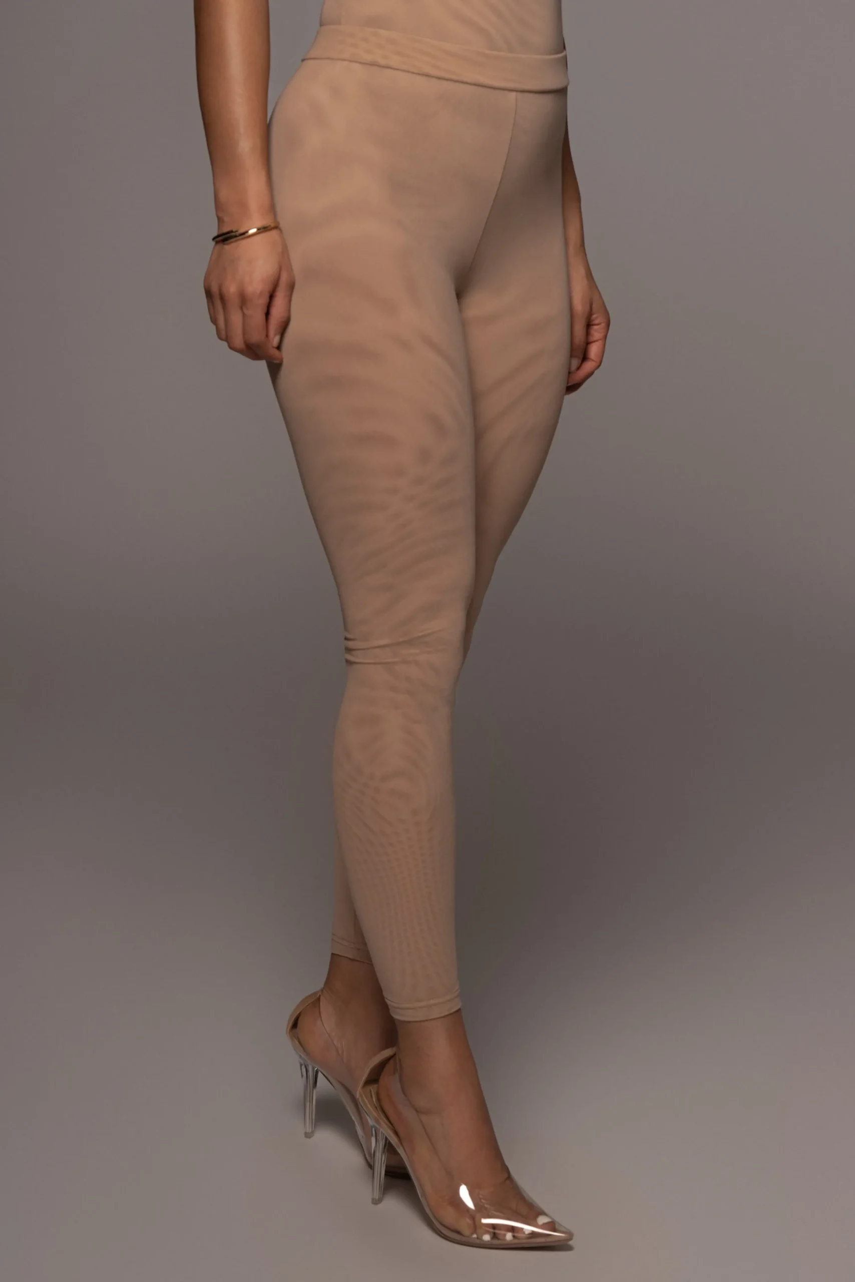 beige_nina_mesh_pants_2.webp JLUXLABEL Beige Nina Mesh Pants