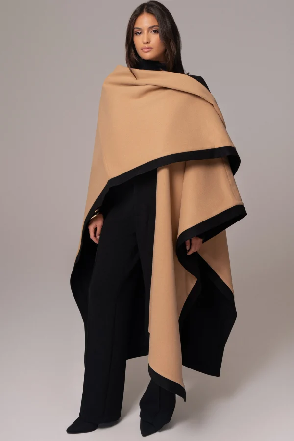 JLUXLABEL Beige Park City Reversible Shawl