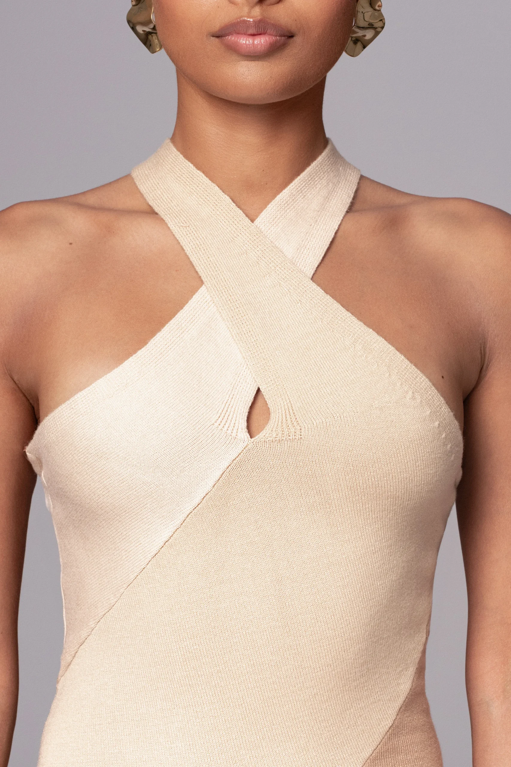 beige_steph_halter_maxi_d_4.webp JLUXLABEL Beige Steph Halter Maxi Dress