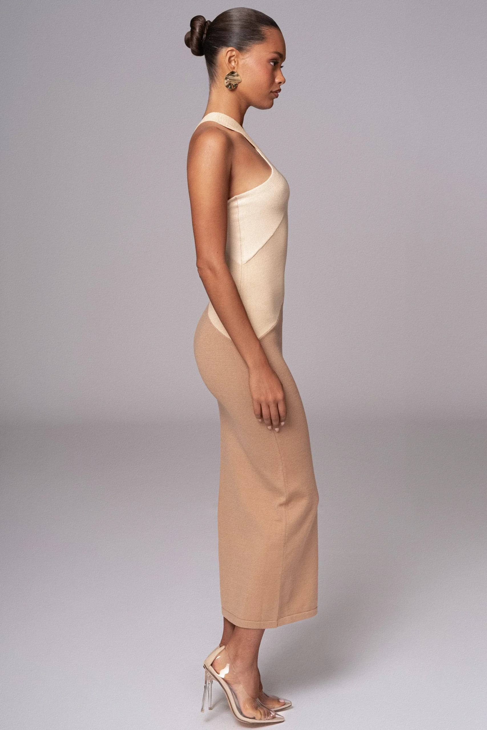 beige_steph_halter_maxi_d_6.webp JLUXLABEL Beige Steph Halter Maxi Dress