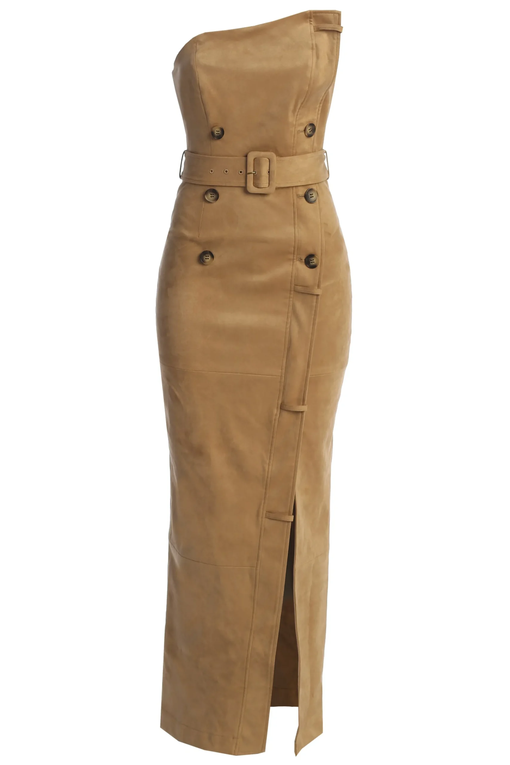 beige_xena_suede_maxi_dre_1.webp JLUXLABEL Beige Xena Suede Maxi Dress