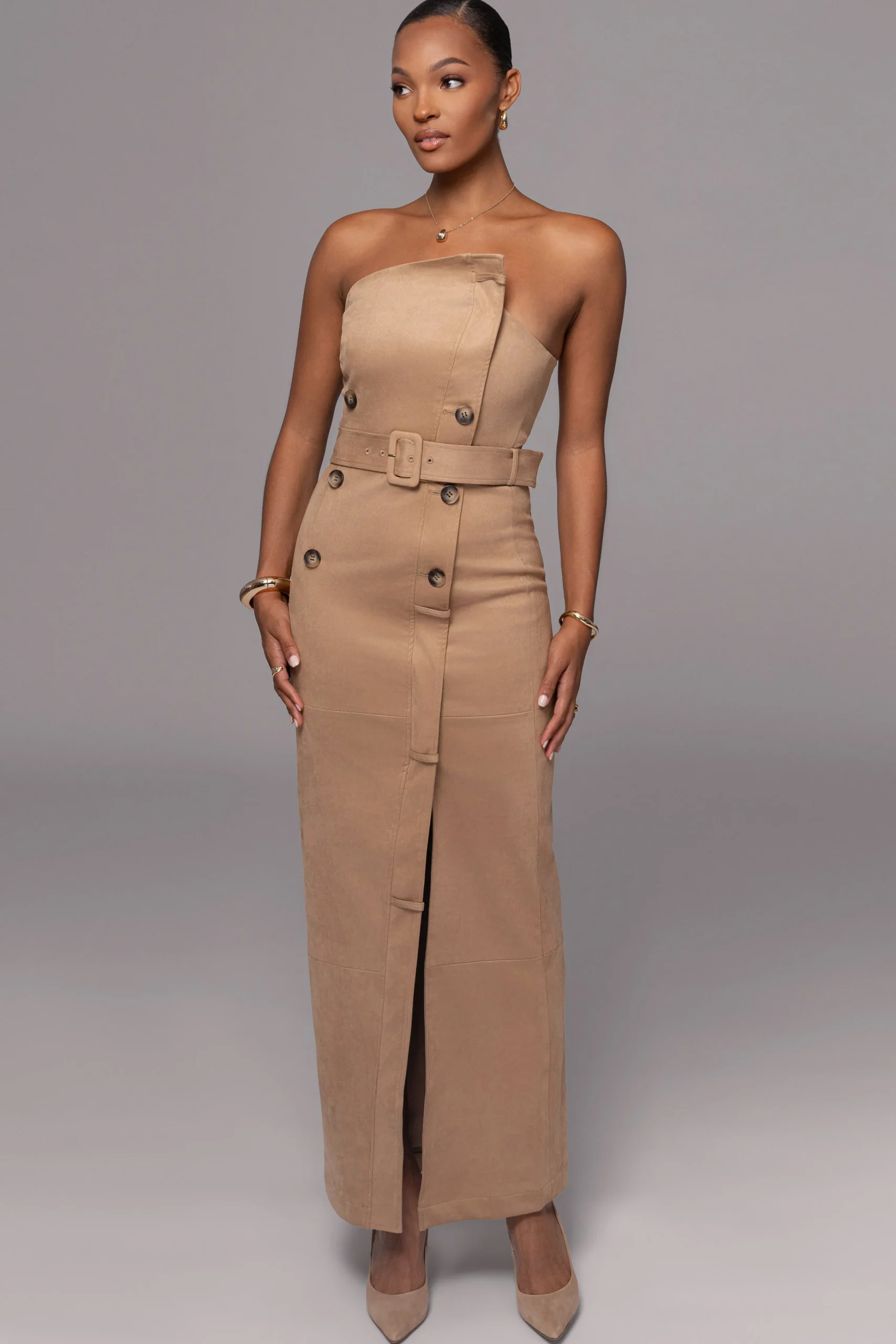 beige_xena_suede_maxi_dre_10.webp JLUXLABEL Beige Xena Suede Maxi Dress