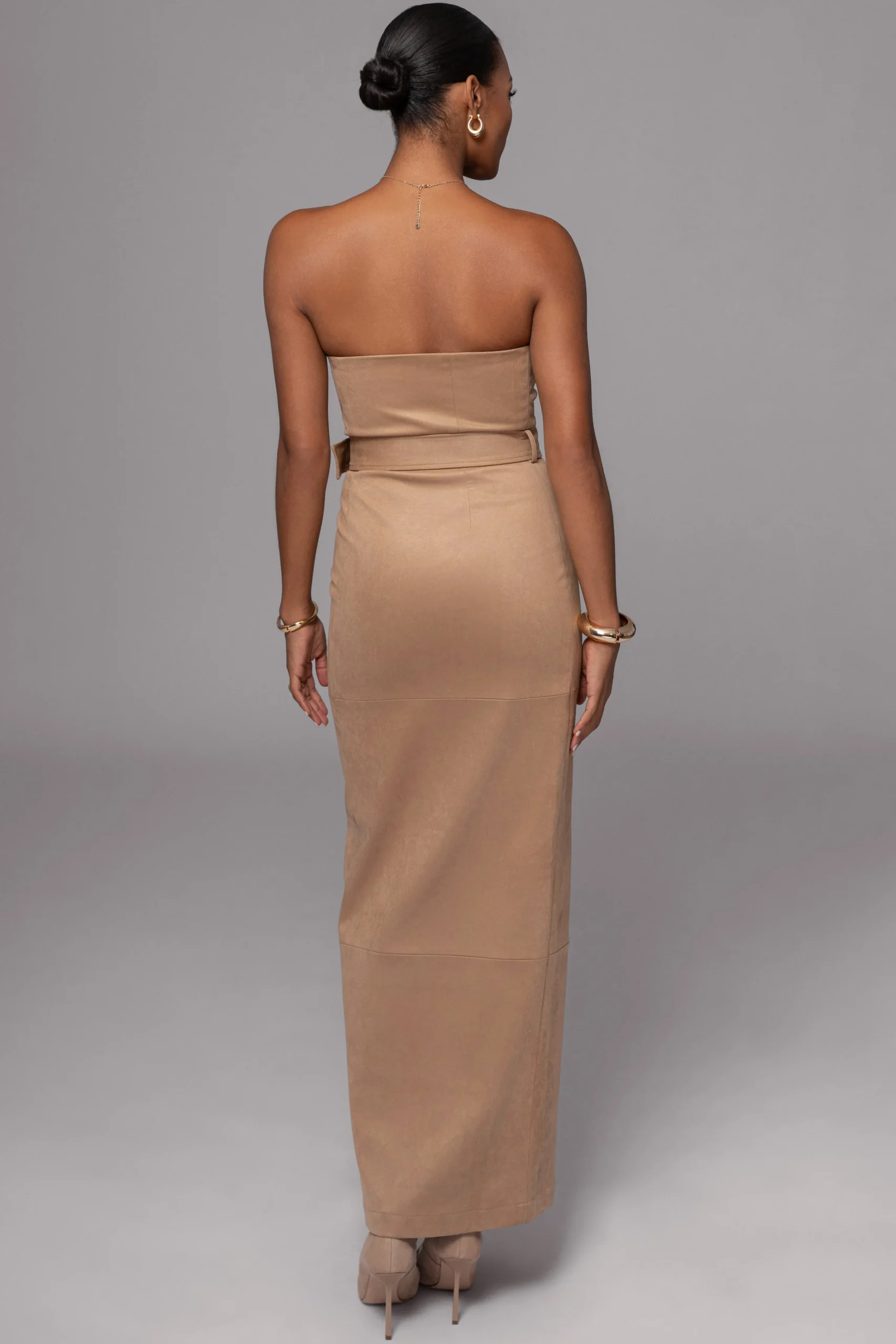 beige_xena_suede_maxi_dre_15.webp JLUXLABEL Beige Xena Suede Maxi Dress