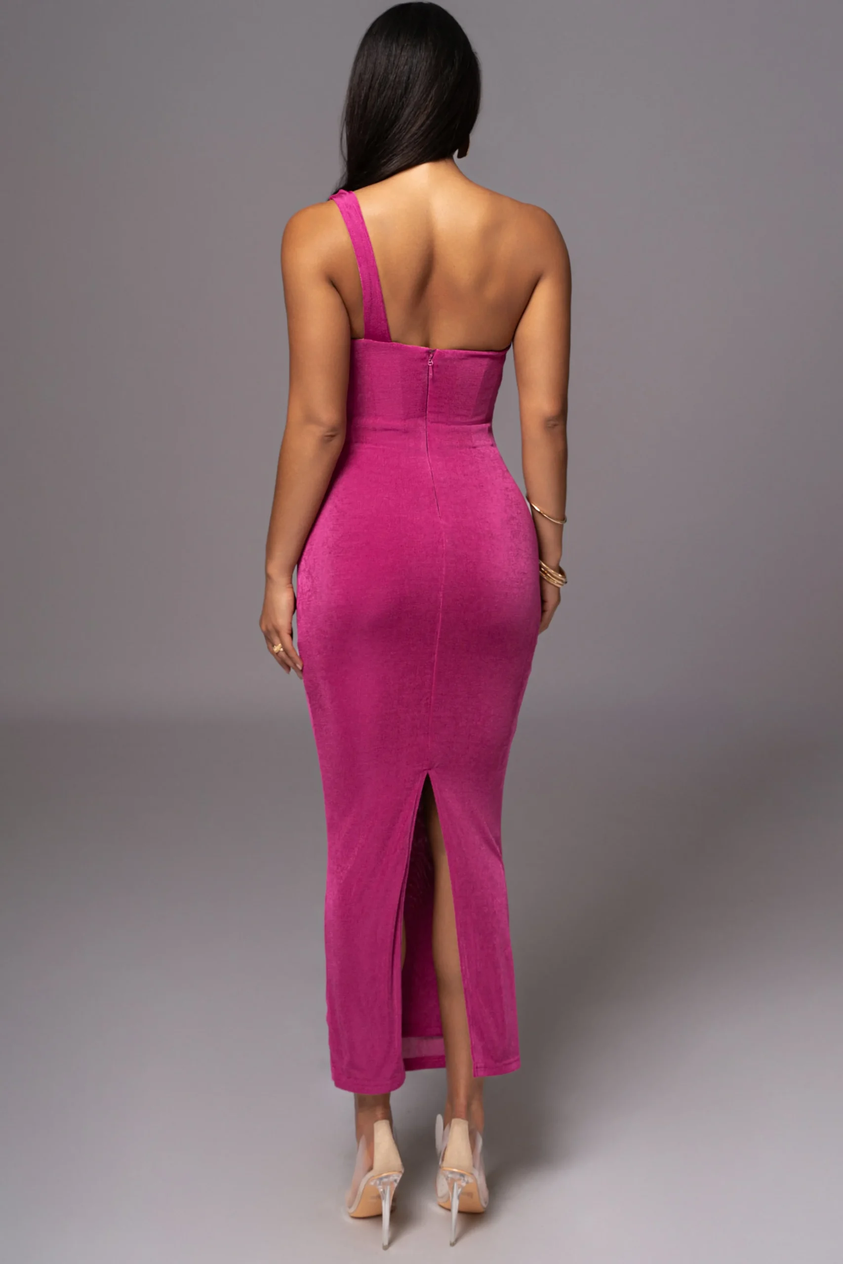 berry_slinky_krishna_one__12.webp JLUXLABEL Berry Slinky Krishna One Shoulder Maxi Dress