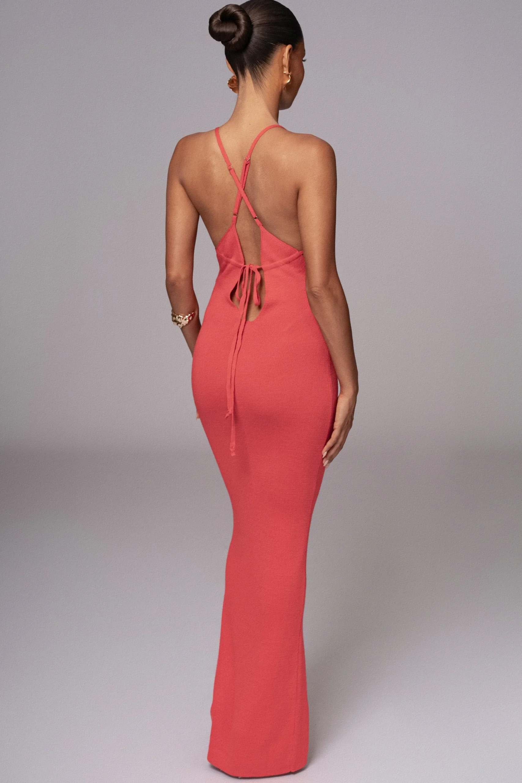 berry_sun_rays_knit_maxi__1.webp JLUXLABEL Berry Sun Rays Knit Maxi Dress