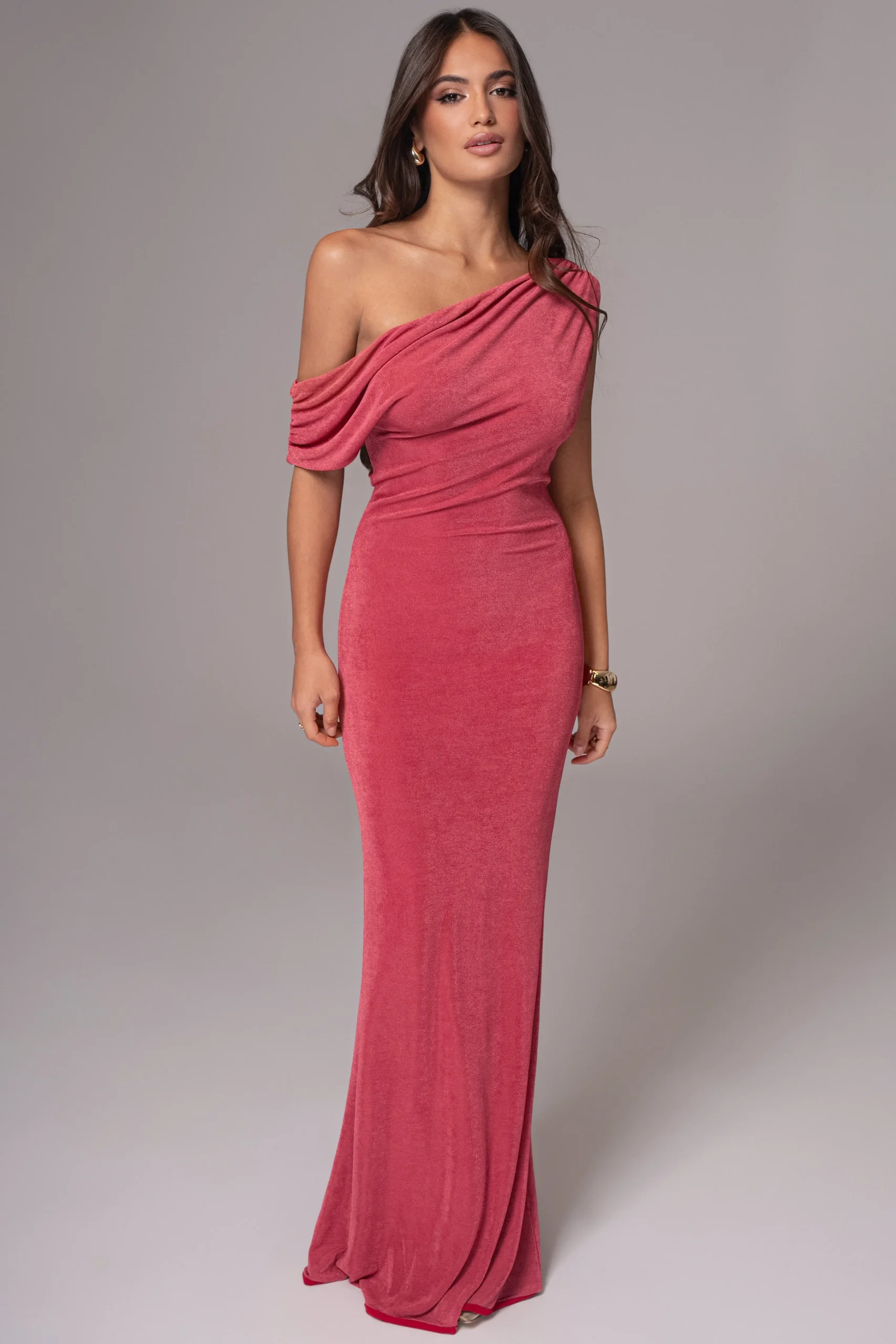berryred_classic_elegance_2.webp JLUXLABEL Berry/Red Classic Elegance Reversible Maxi Dress