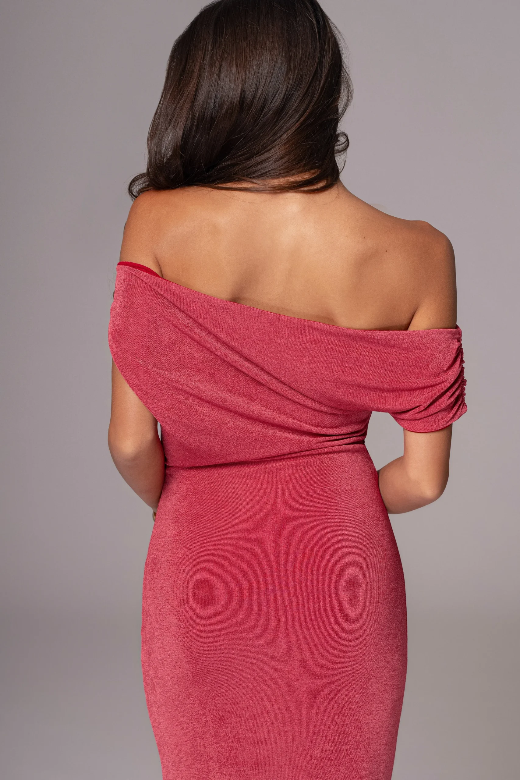 berryred_classic_elegance_23.webp JLUXLABEL Berry/Red Classic Elegance Reversible Maxi Dress