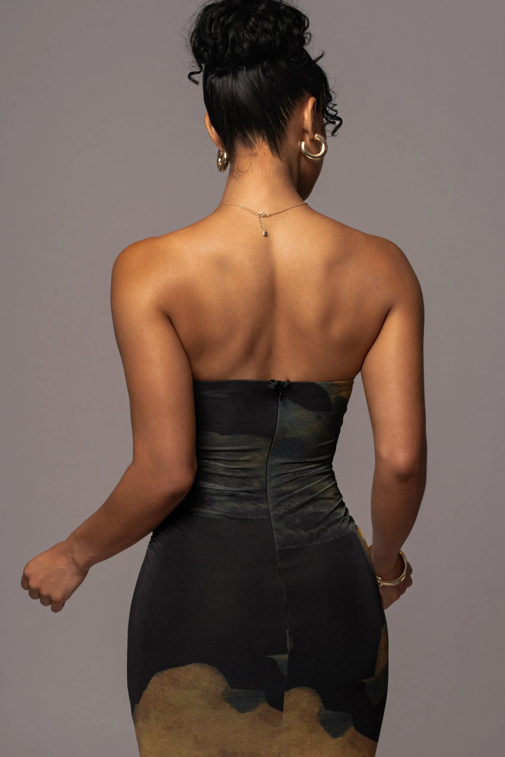 black_abstract_bethany_st_9.webp JLUXLABEL Black Abstract Bethany Strapless Maxi Dress