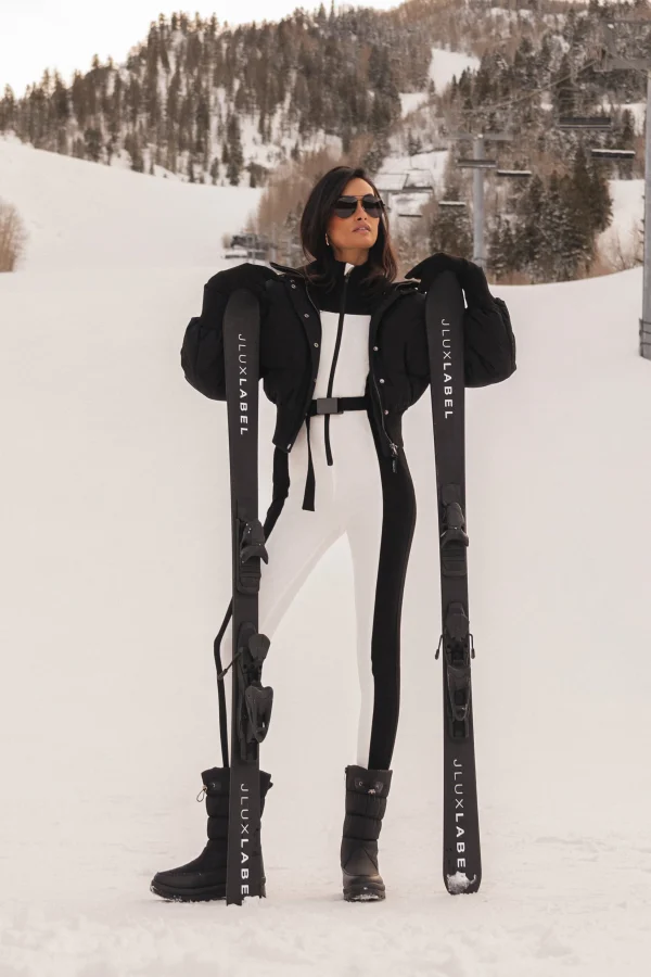JLUXLABEL Black Arctic Rush Ski Suit