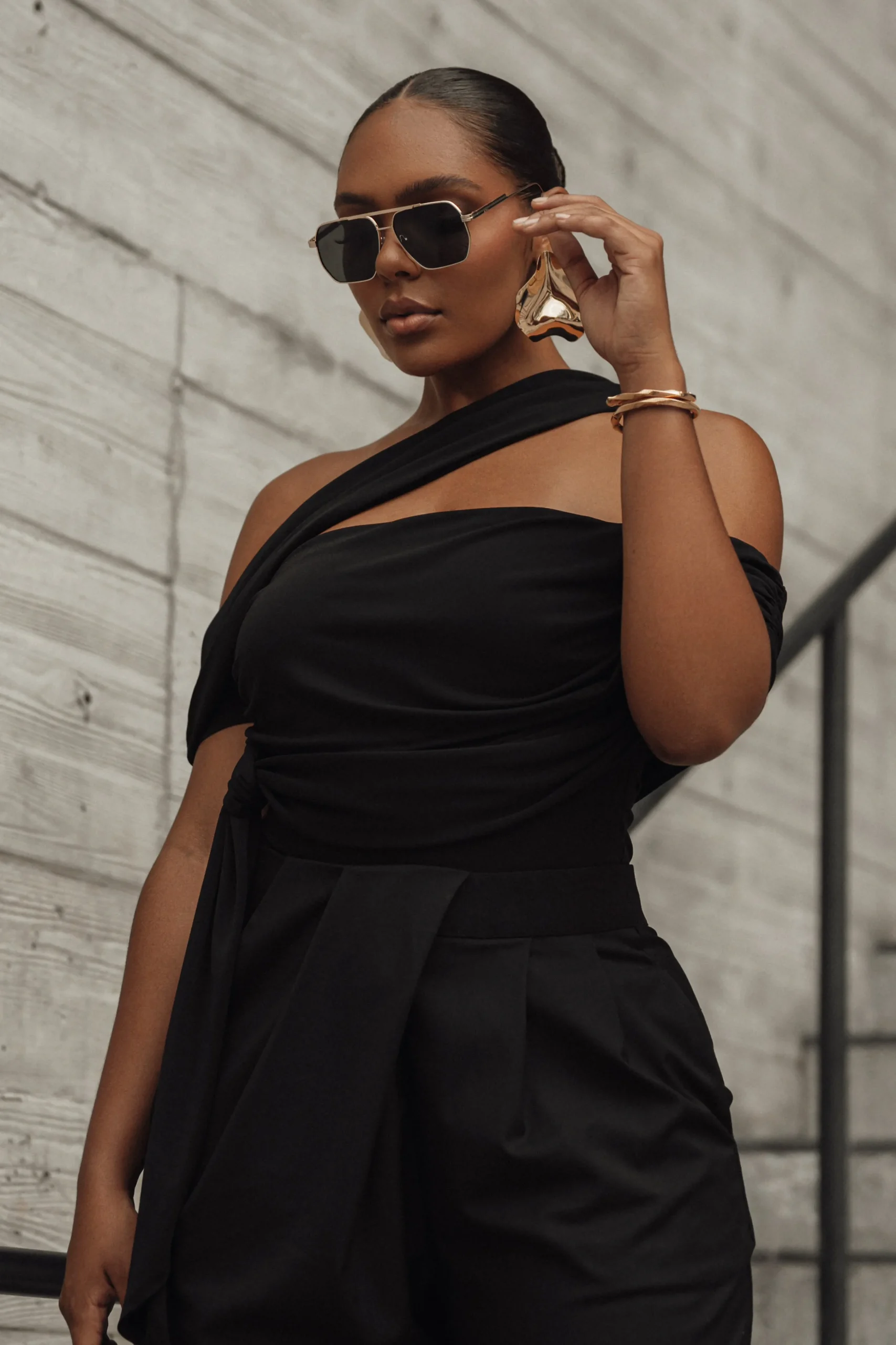 black_asymmetrical_draped_8.webp JLUXLABEL Black Asymmetrical Draped Trousers