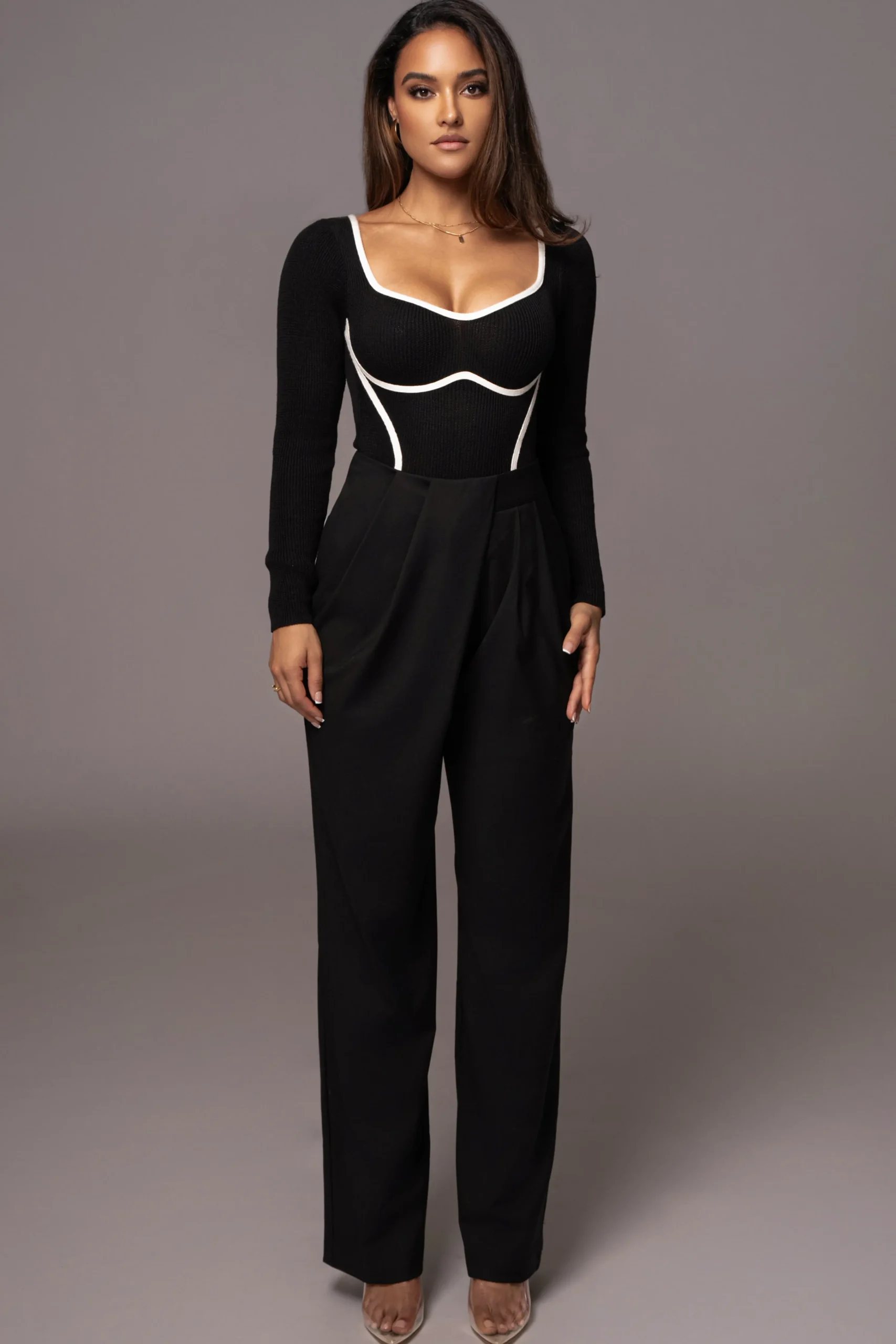 black_asymmetrical_draped_9.webp JLUXLABEL Black Asymmetrical Draped Trousers