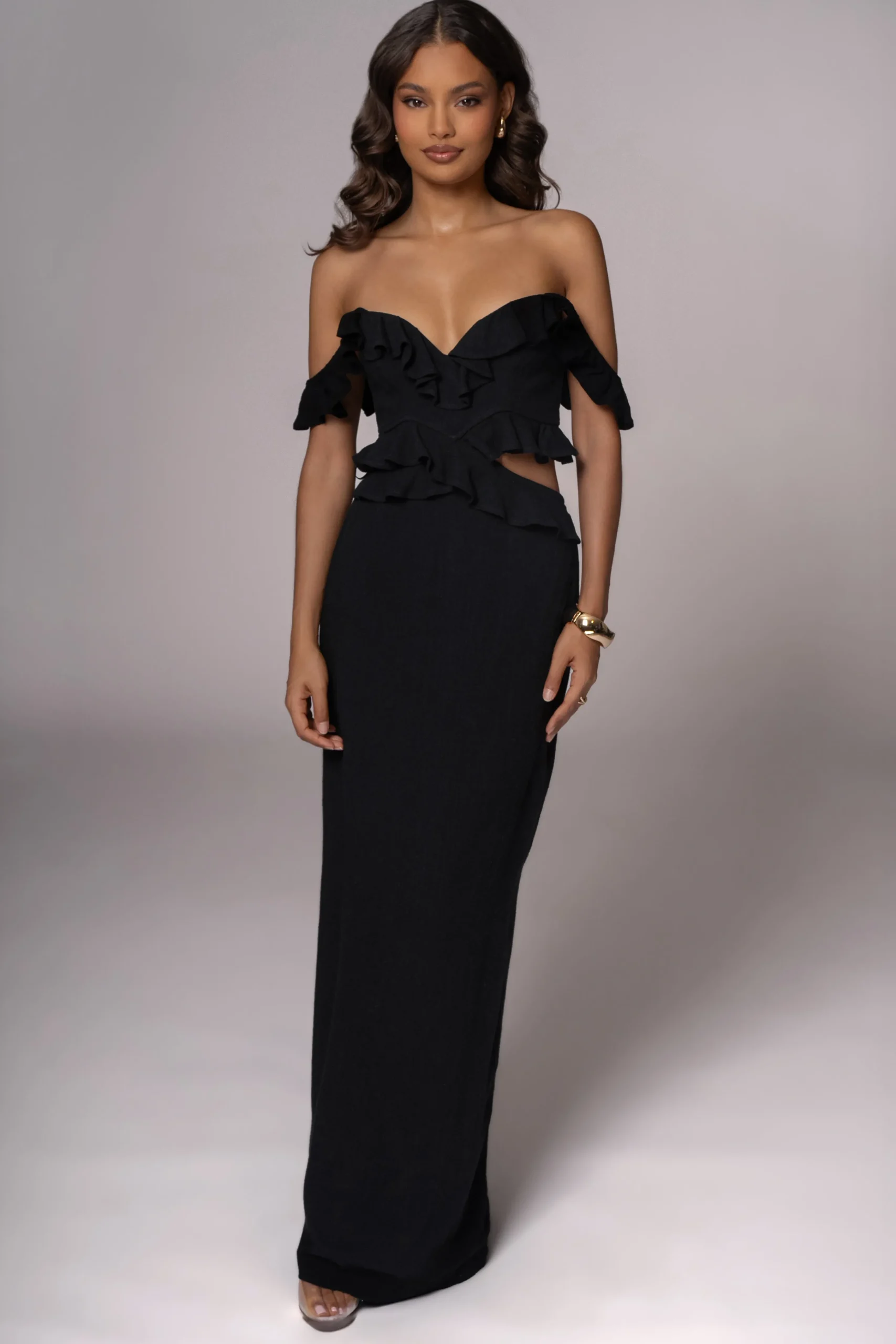 black_brighter_days_linen_4.webp JLUXLABEL Black Brighter Days Linen Maxi Dress