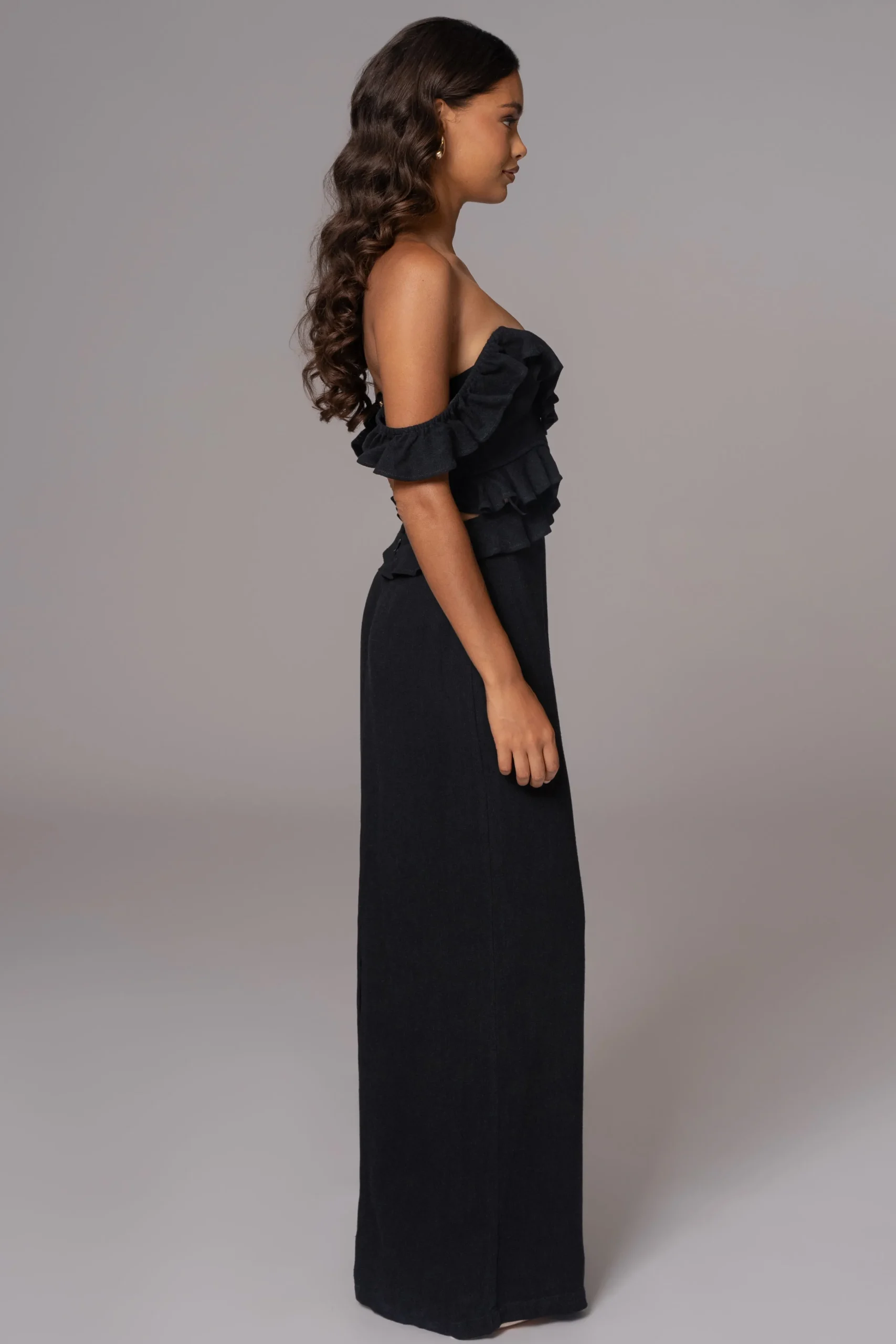 black_brighter_days_linen_5.webp JLUXLABEL Black Brighter Days Linen Maxi Dress