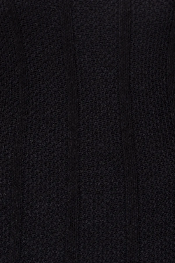 JLUXLABEL Black Cabana Views Crochet Dress