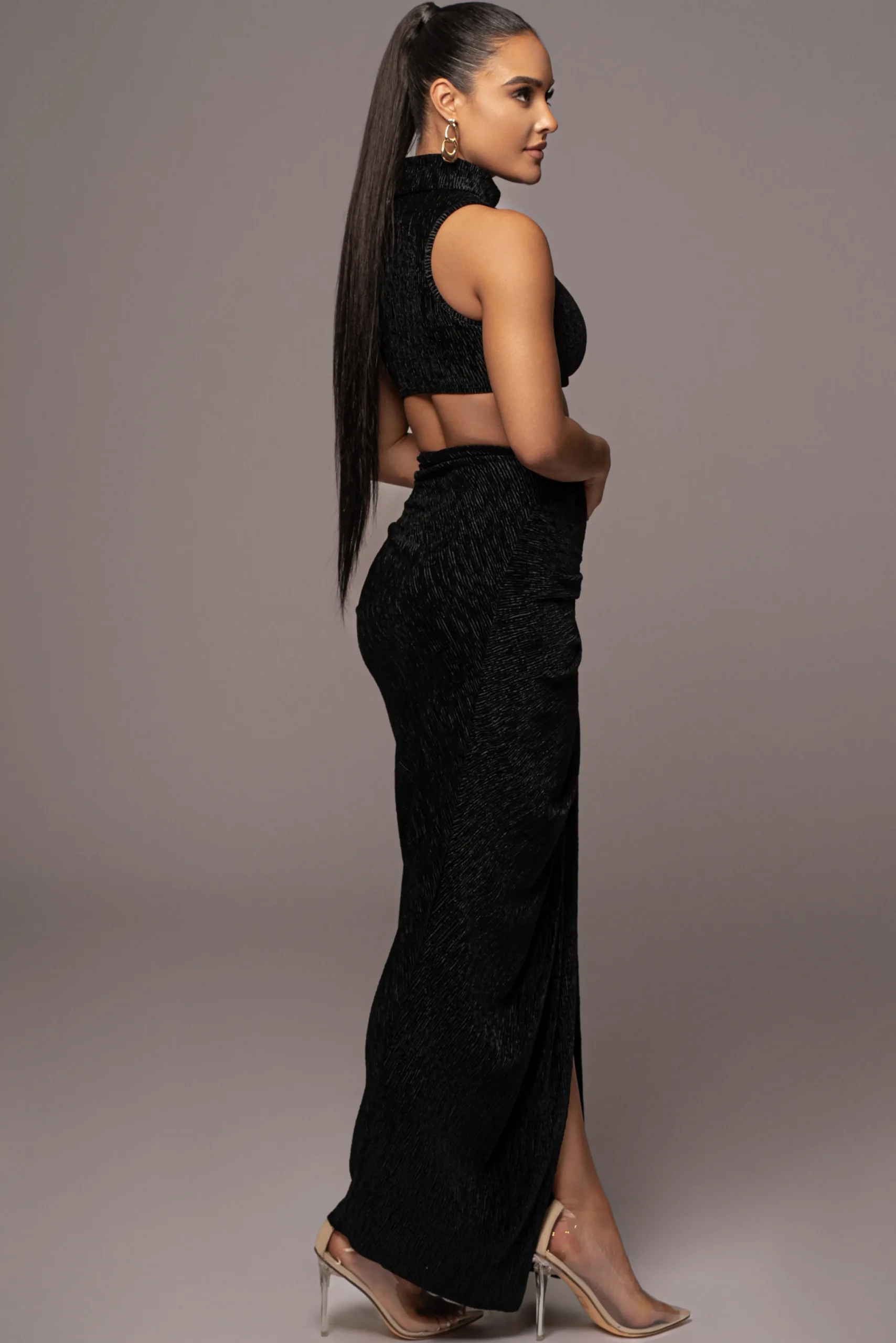 black_chosen_one_velvet_s_13.webp JLUXLABEL Black Chosen One Velvet Skirt Set