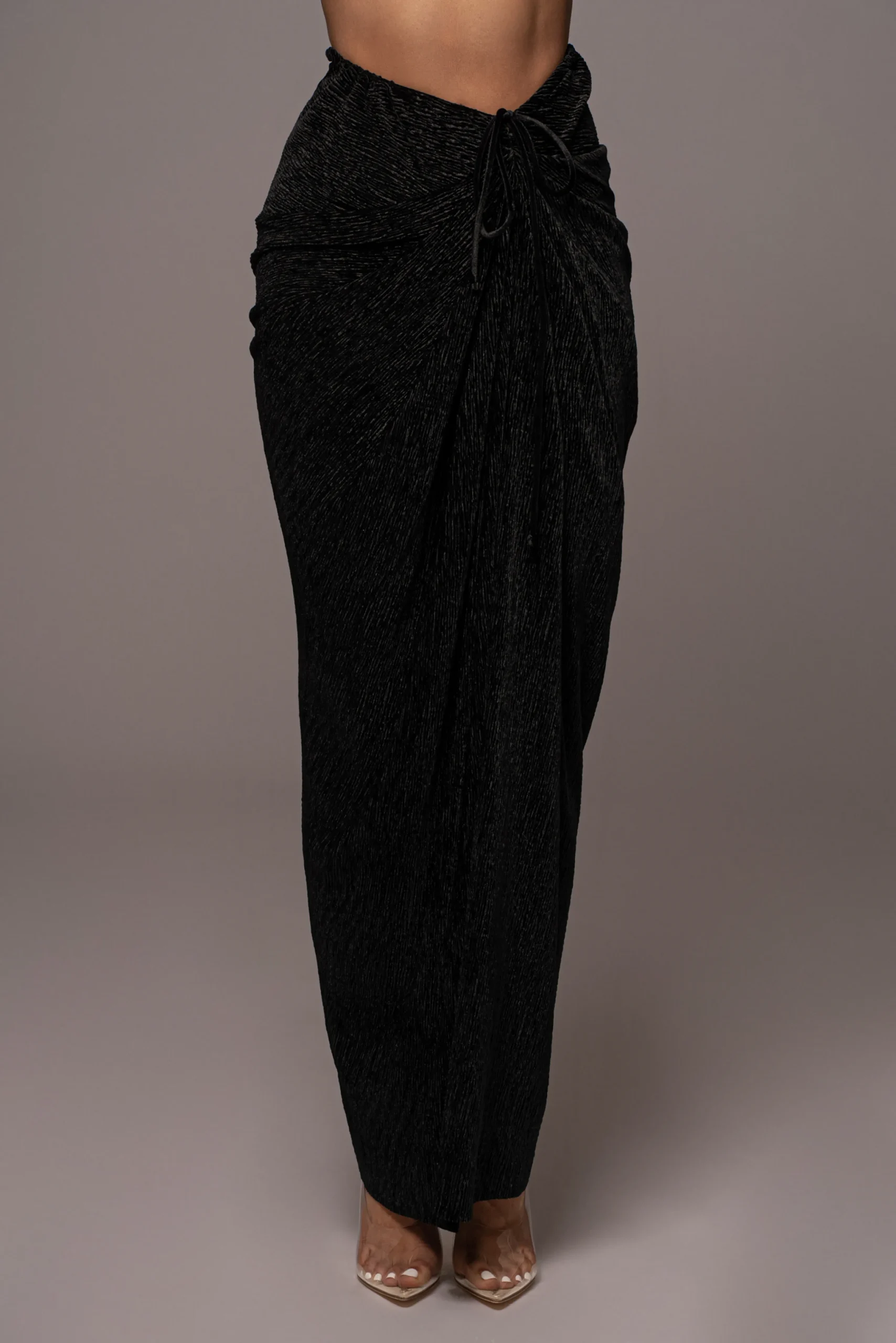 black_chosen_one_velvet_s_5.webp JLUXLABEL Black Chosen One Velvet Skirt Set