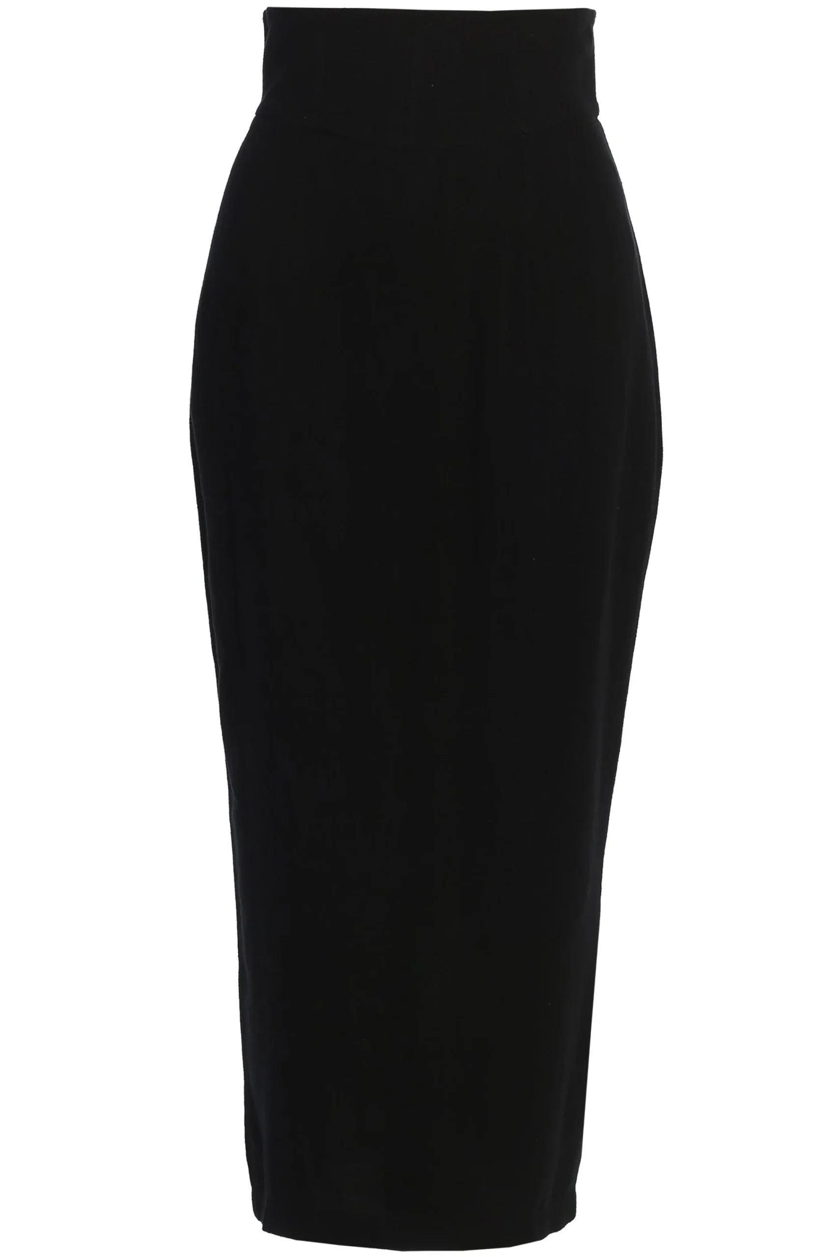 black_coastland_linen_ski_1.webp JLUXLABEL Black Coastland Linen Skirt