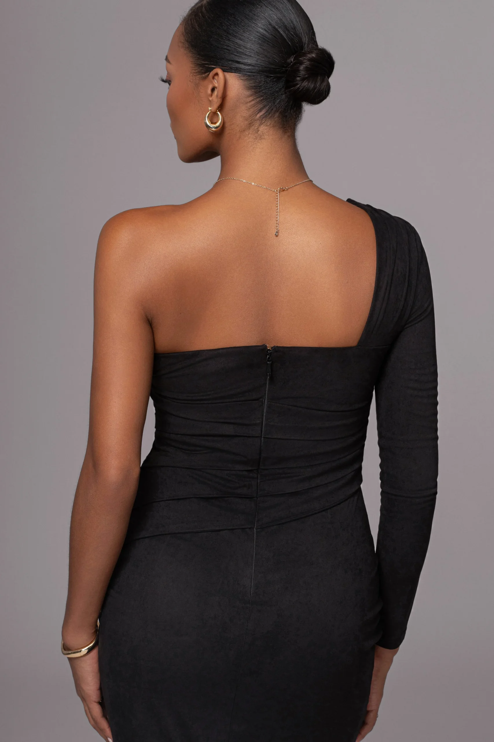black_dayanna_suede_midi__6.webp JLUXLABEL Black Dayanna Suede Midi Dress