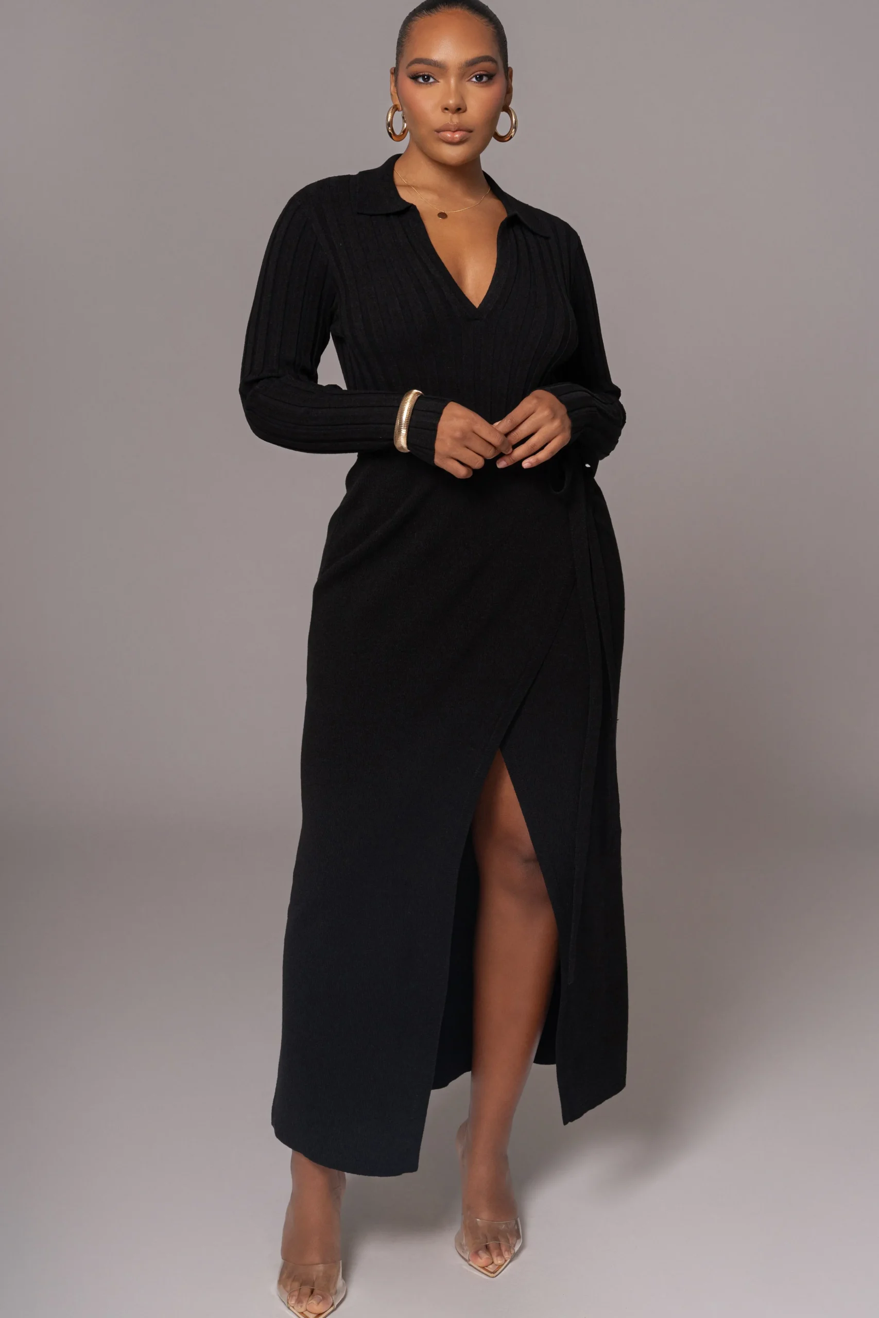 black_emma_knit_maxi_dres_0.webp JLUXLABEL Black Emma Knit Maxi Dress