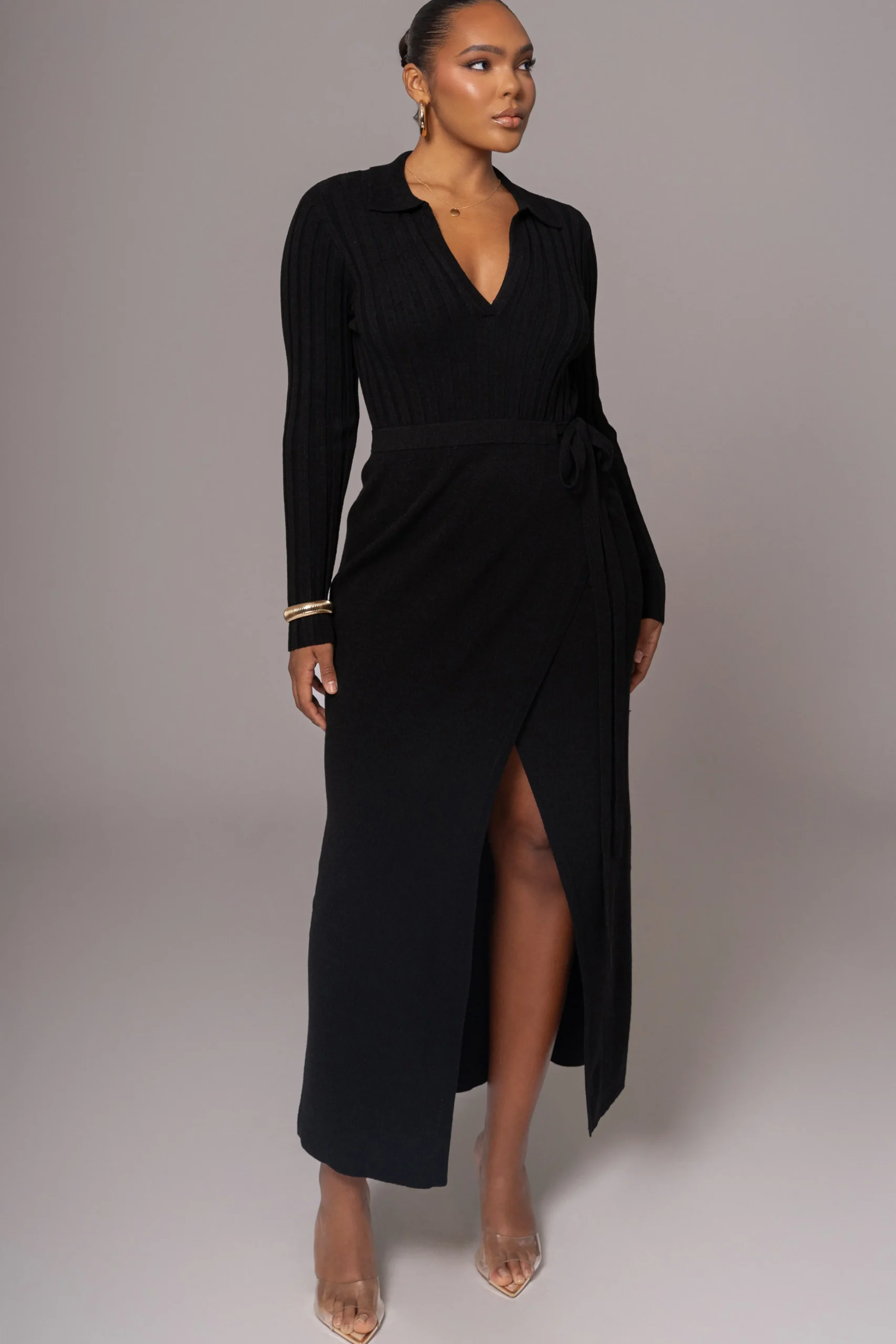 black_emma_knit_maxi_dres_2.webp JLUXLABEL Black Emma Knit Maxi Dress
