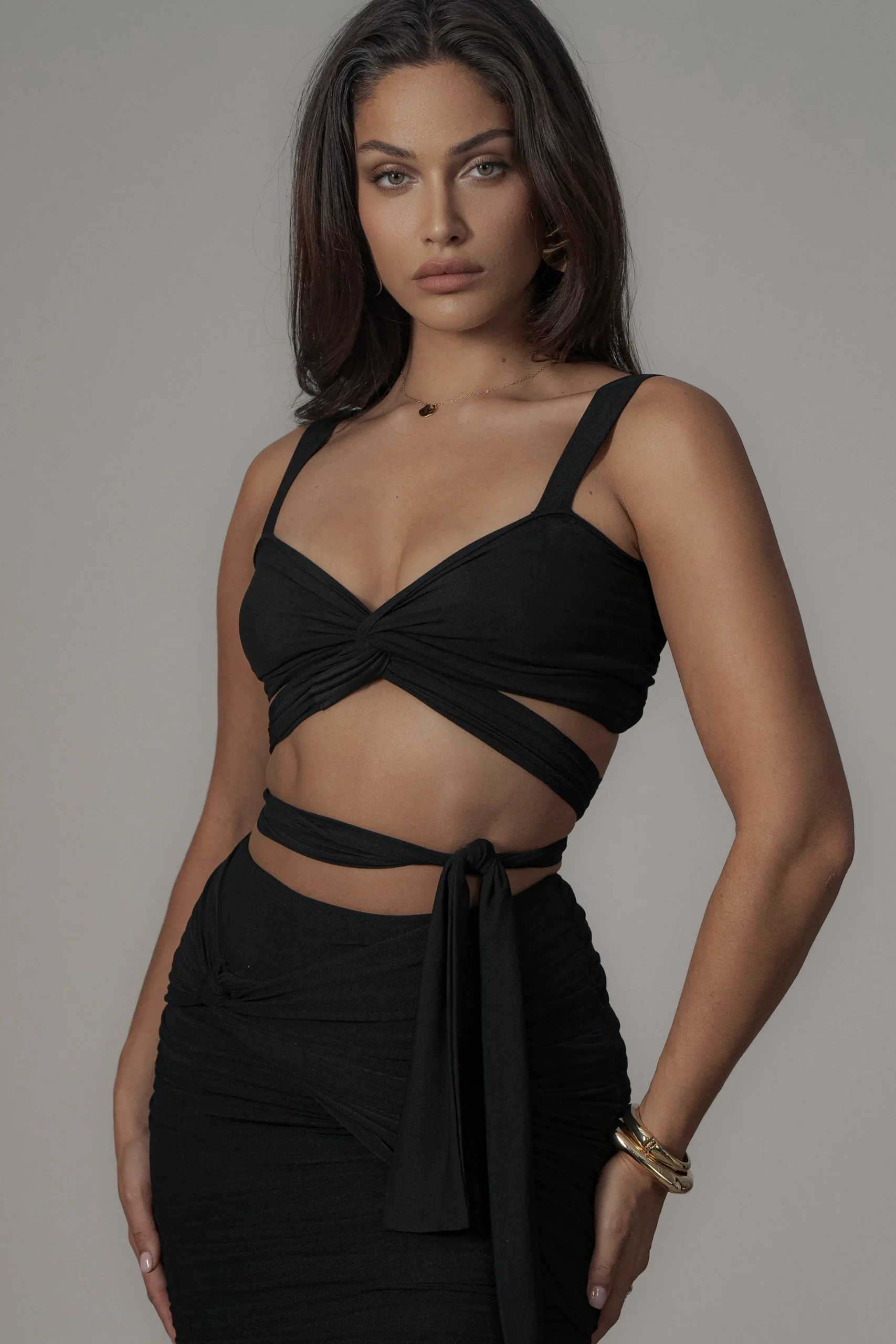 black_extend_your_stay_sk_7.webp JLUXLABEL Black Extend Your Stay Skirt Set