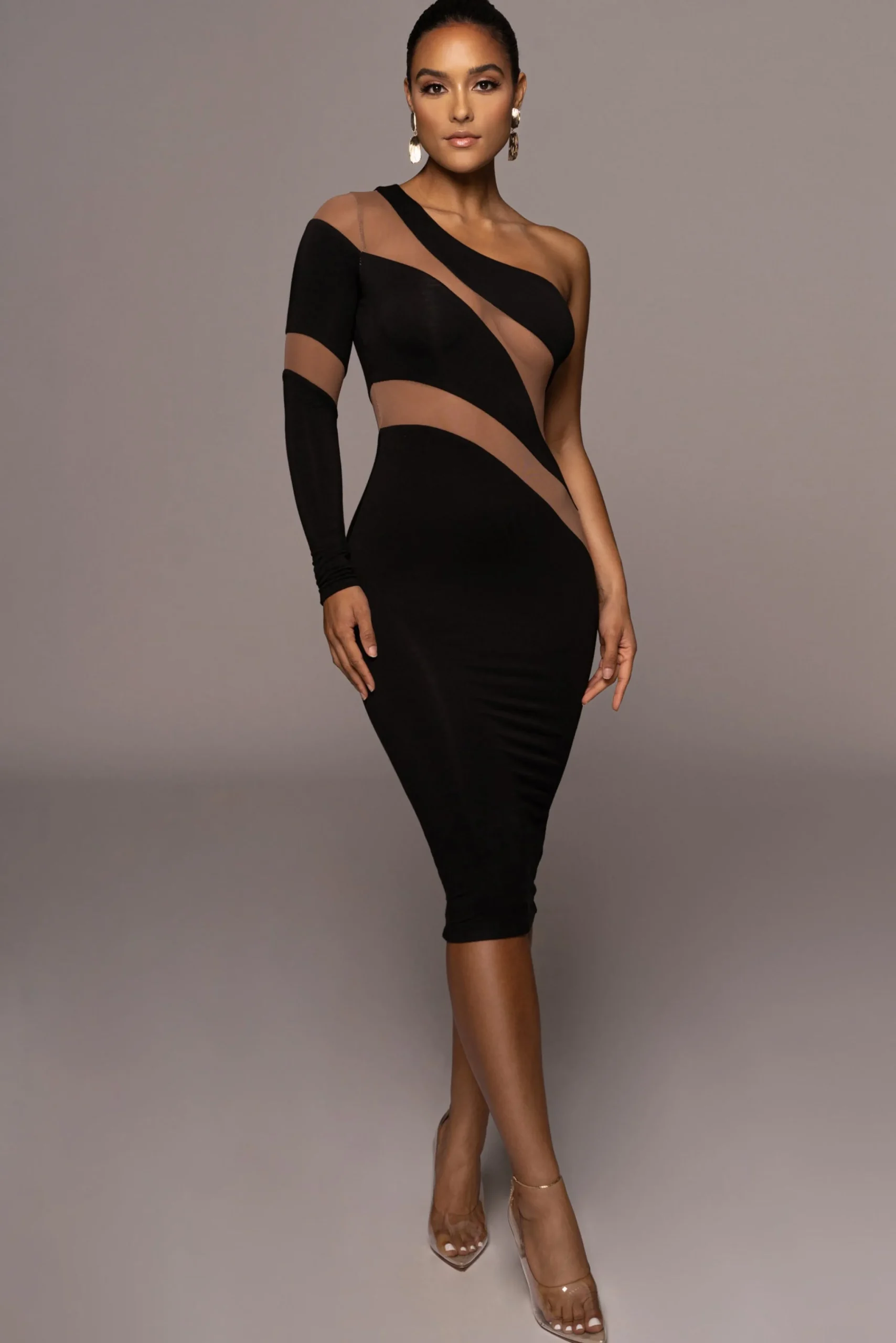 black_eyes_for_you_midi_d_1.webp JLUXLABEL Black Eyes For You Midi Dress