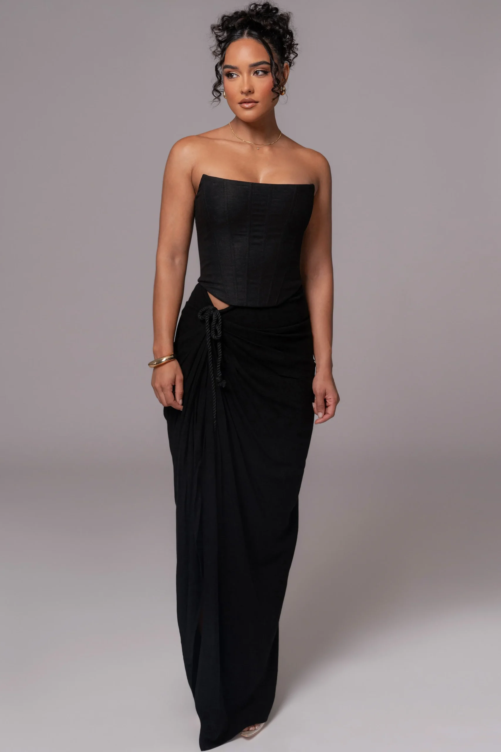 black_fenix_reversible_li_1.webp JLUXLABEL Black Fenix Reversible Linen Corset