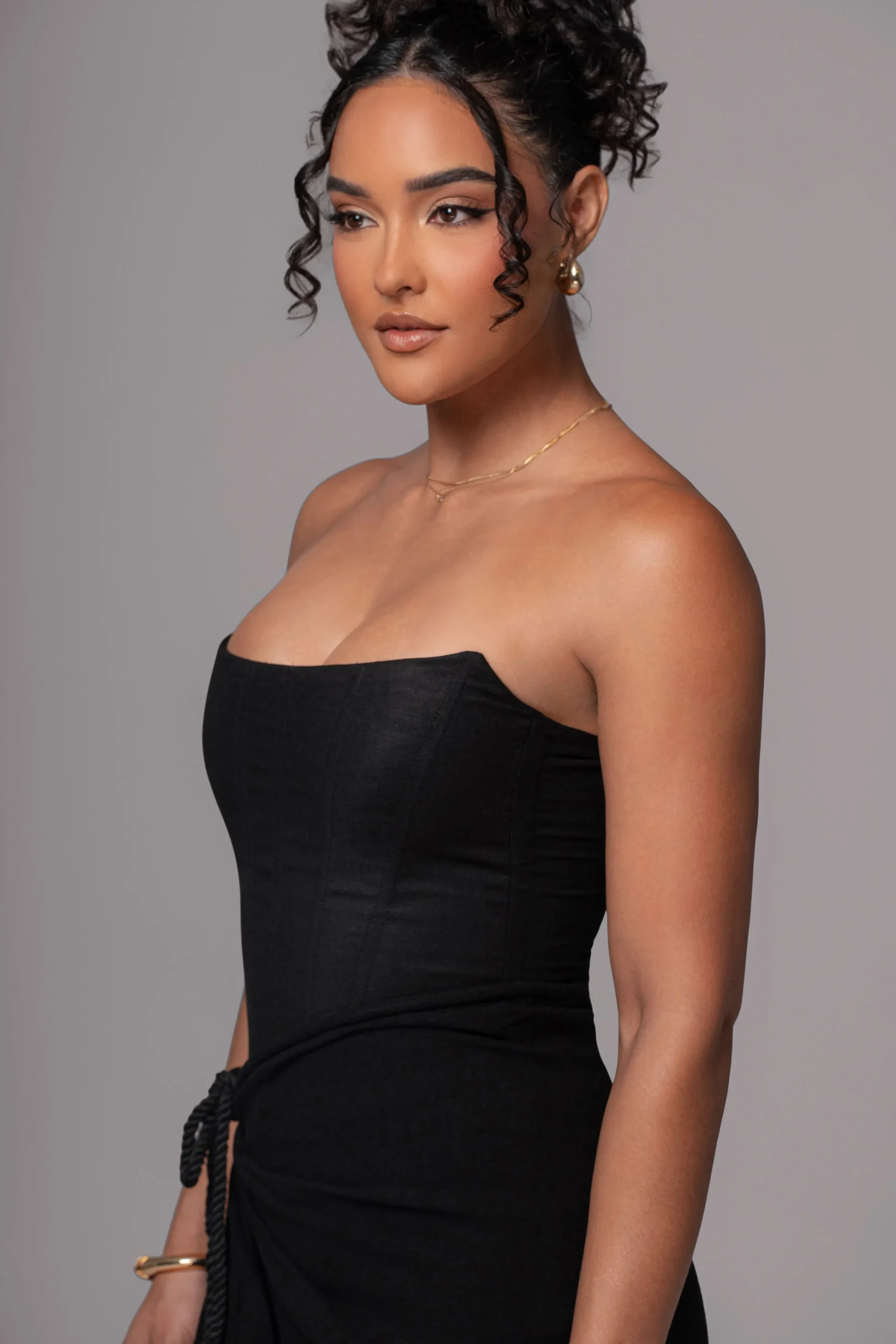 black_fenix_reversible_li_7.webp JLUXLABEL Black Fenix Reversible Linen Corset