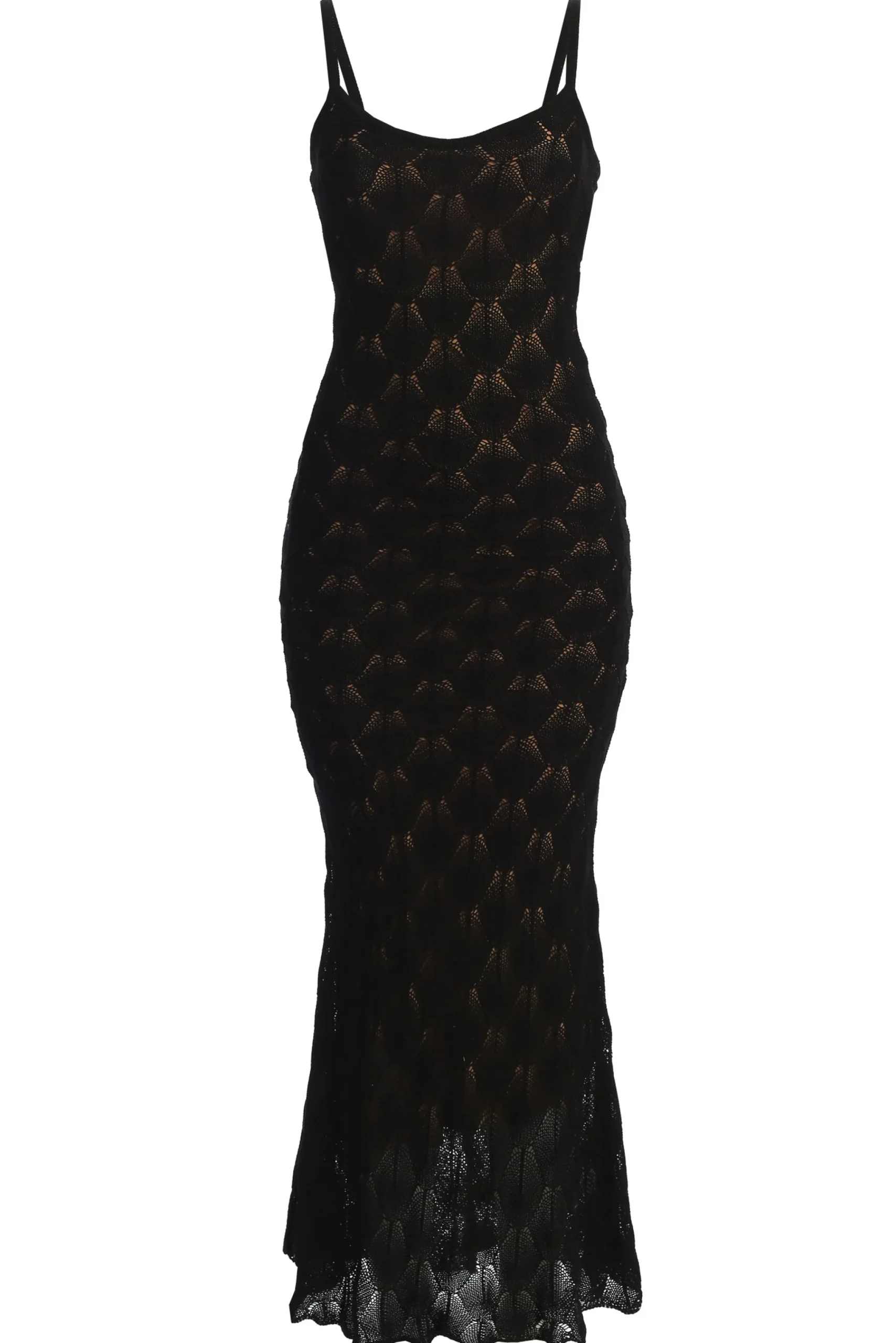 black_gabriela_knit_maxi__0.webp JLUXLABEL Black Gabriela Knit Maxi Dress