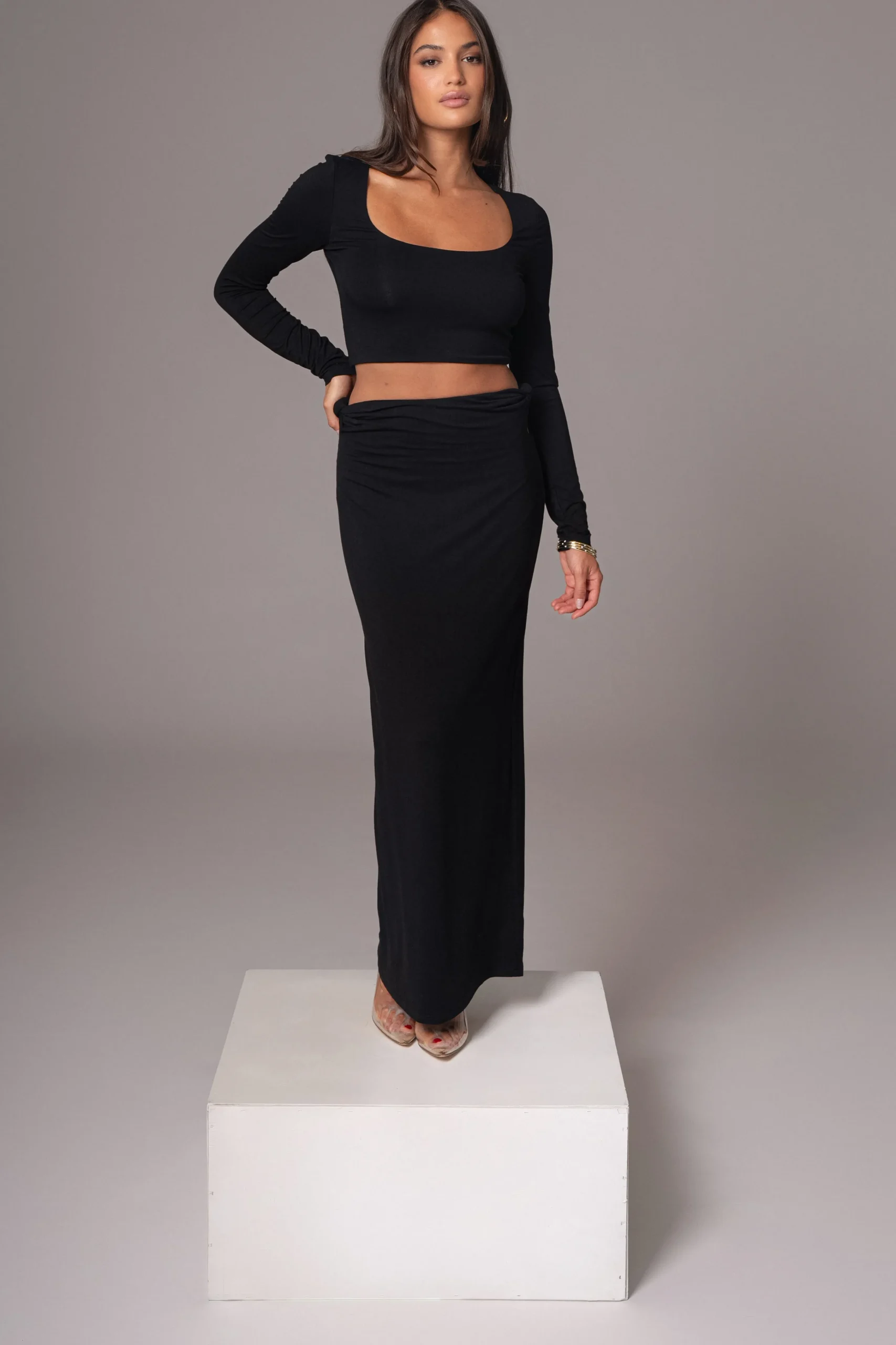 black_geneva_skirt_set_6.webp JLUXLABEL Black Geneva Skirt Set