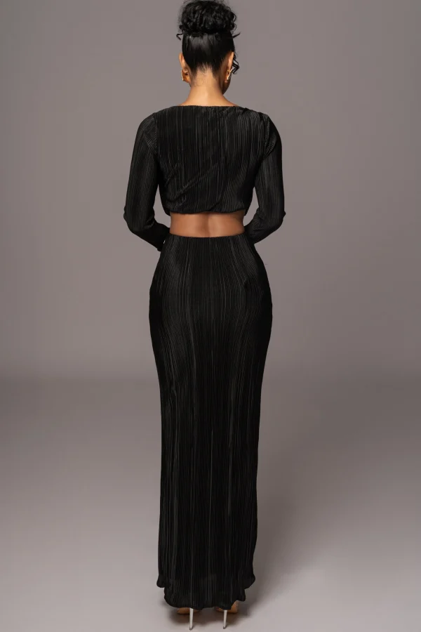 JLUXLABEL Black Haidyn Skirt Set