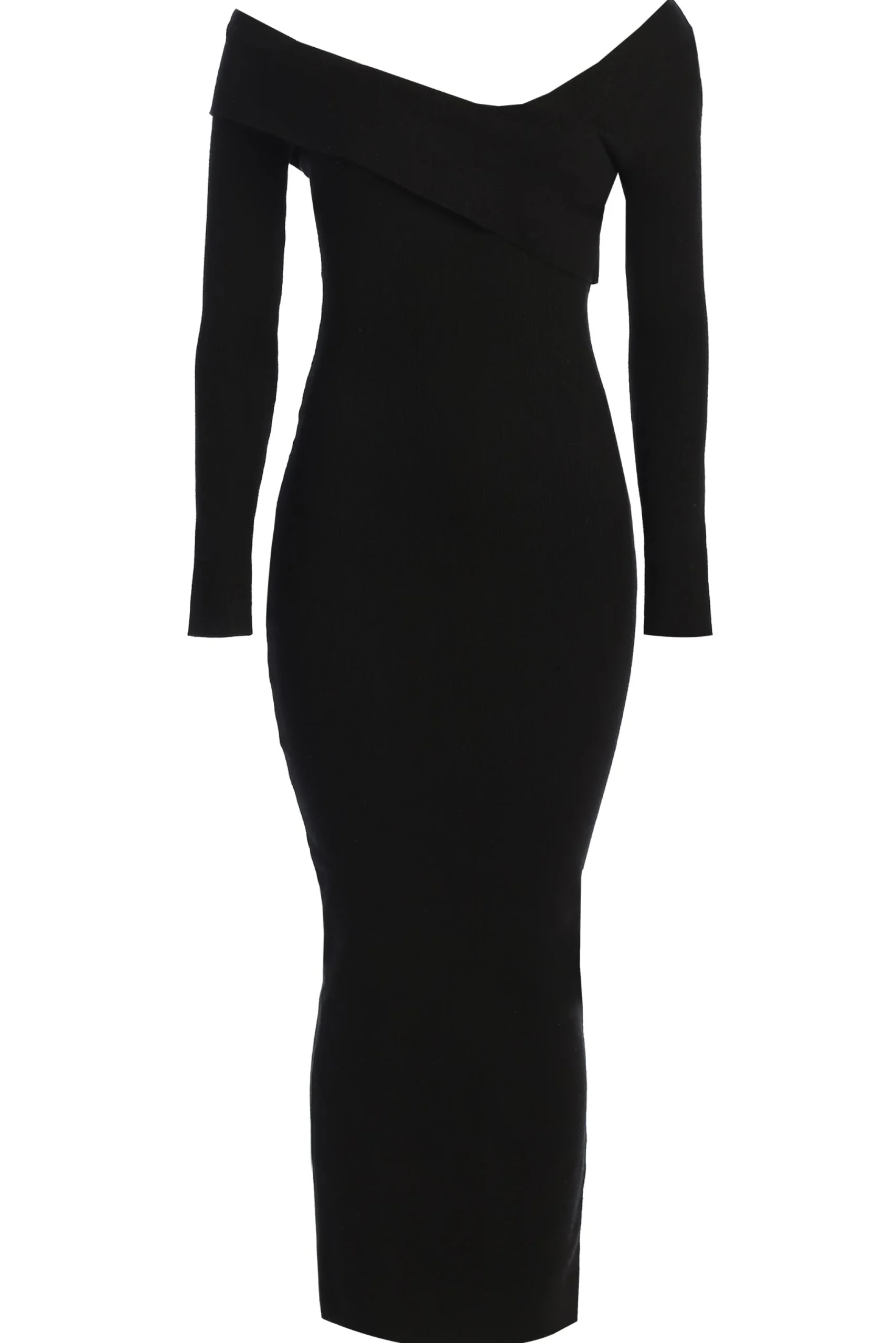 black_harper_knit_maxi_dr_2.webp JLUXLABEL Black Harper Knit Maxi Dress